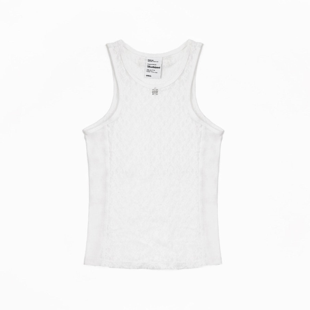 Badblood Selena Lace Tank Top White