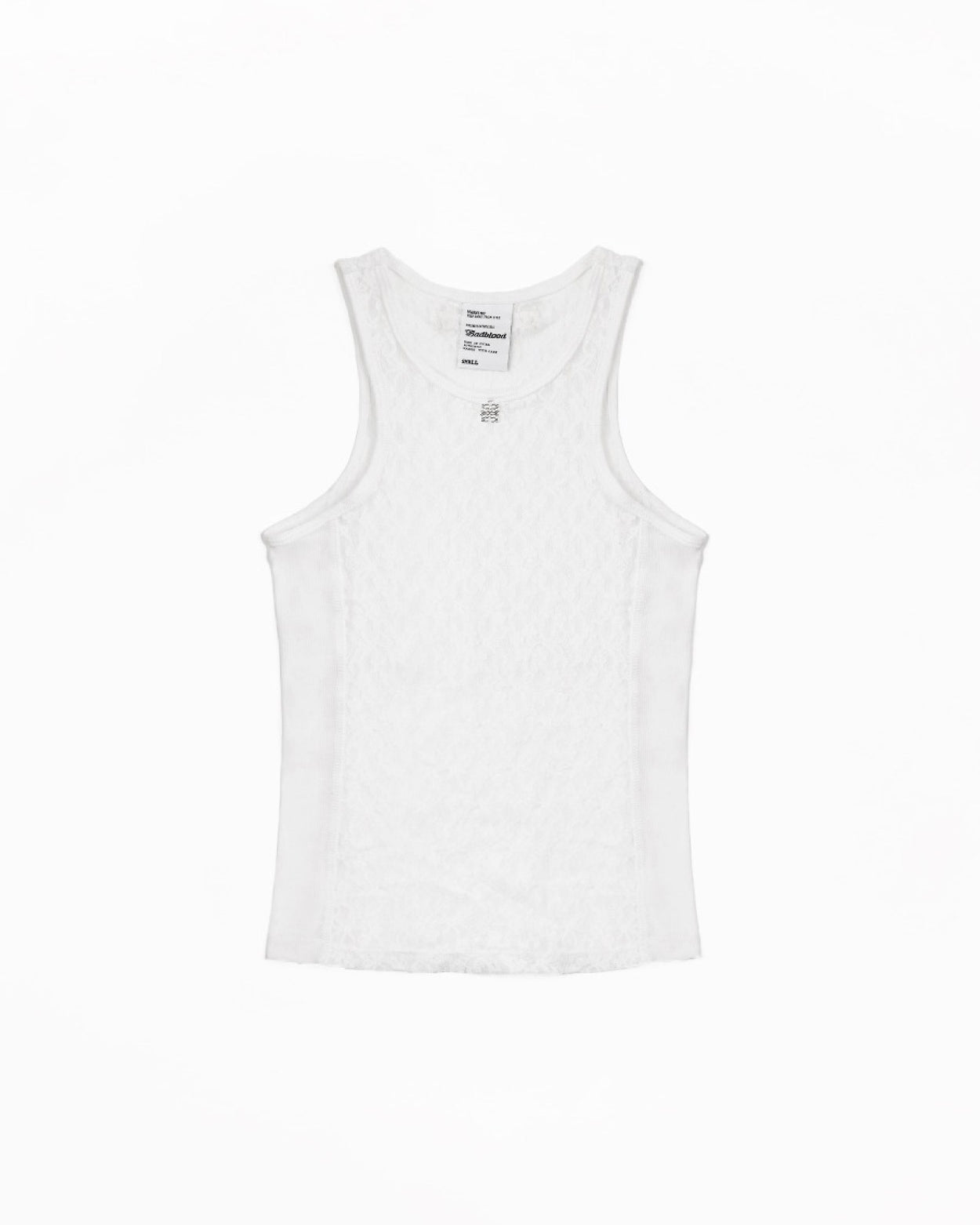 Badblood Selena Lace Tank Top White
