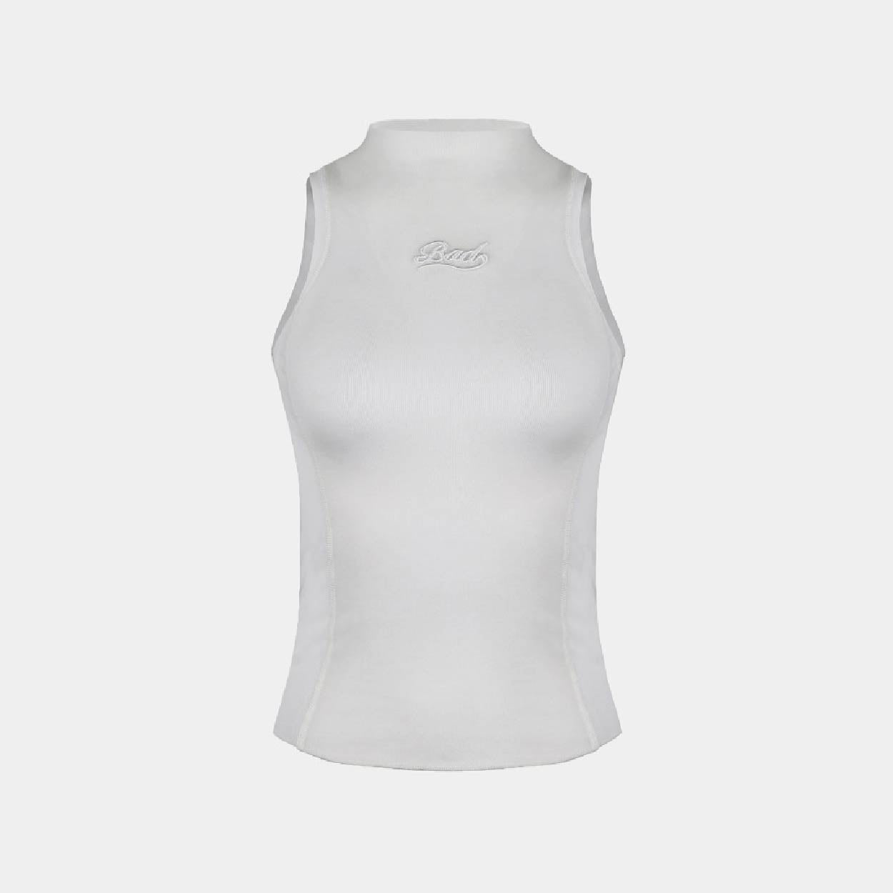 Badblood Second Skin Mock Neck Tank Cream