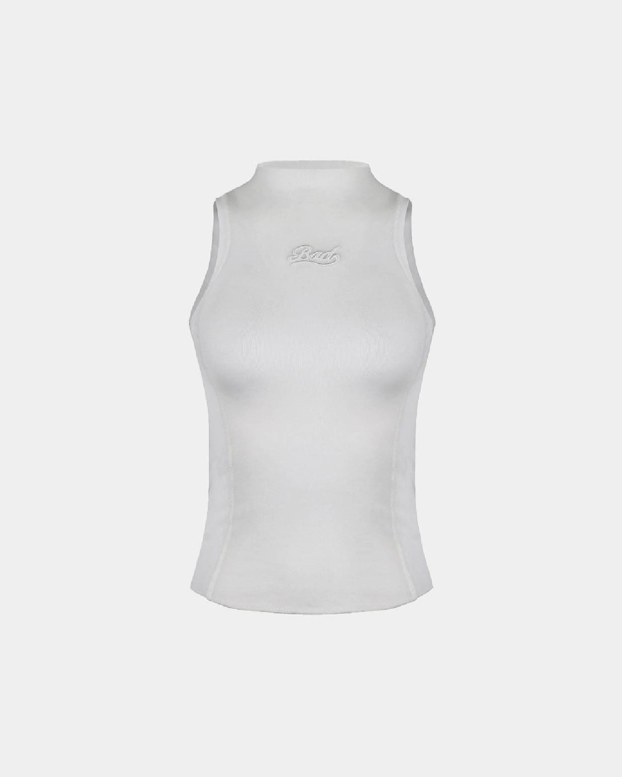Badblood Second Skin Mock Neck Tank Cream