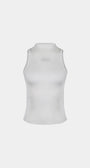 Badblood Second Skin Mock Neck Tank Cream