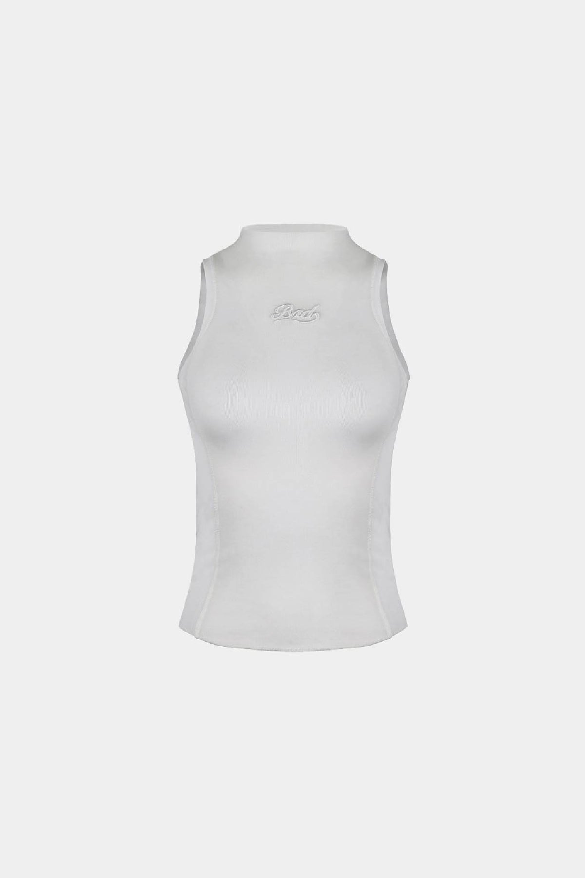 Badblood Second Skin Mock Neck Tank Cream