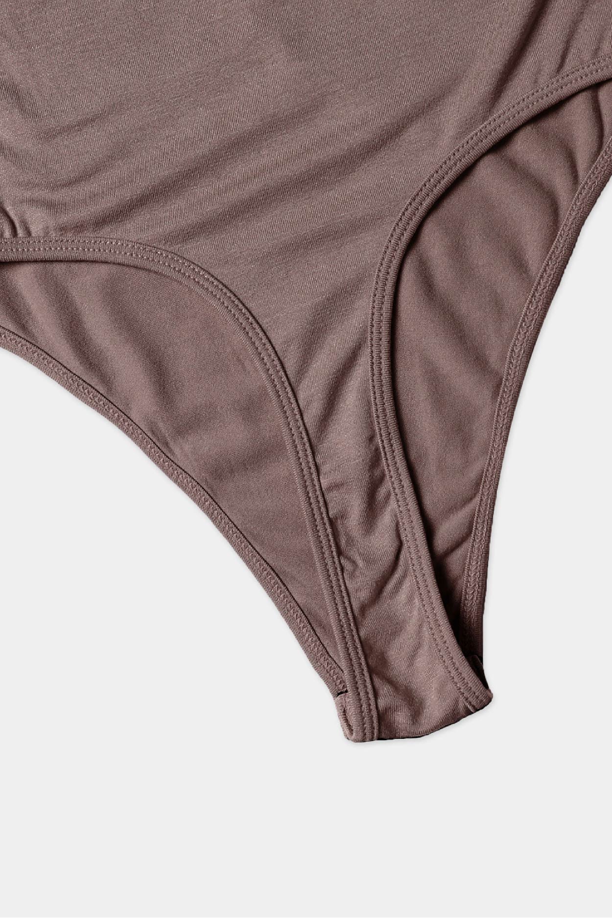 Badblood Everyday Tank Bodysuit Taupe