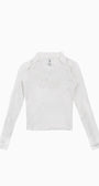 Badblood Selena Lace Polo Top White