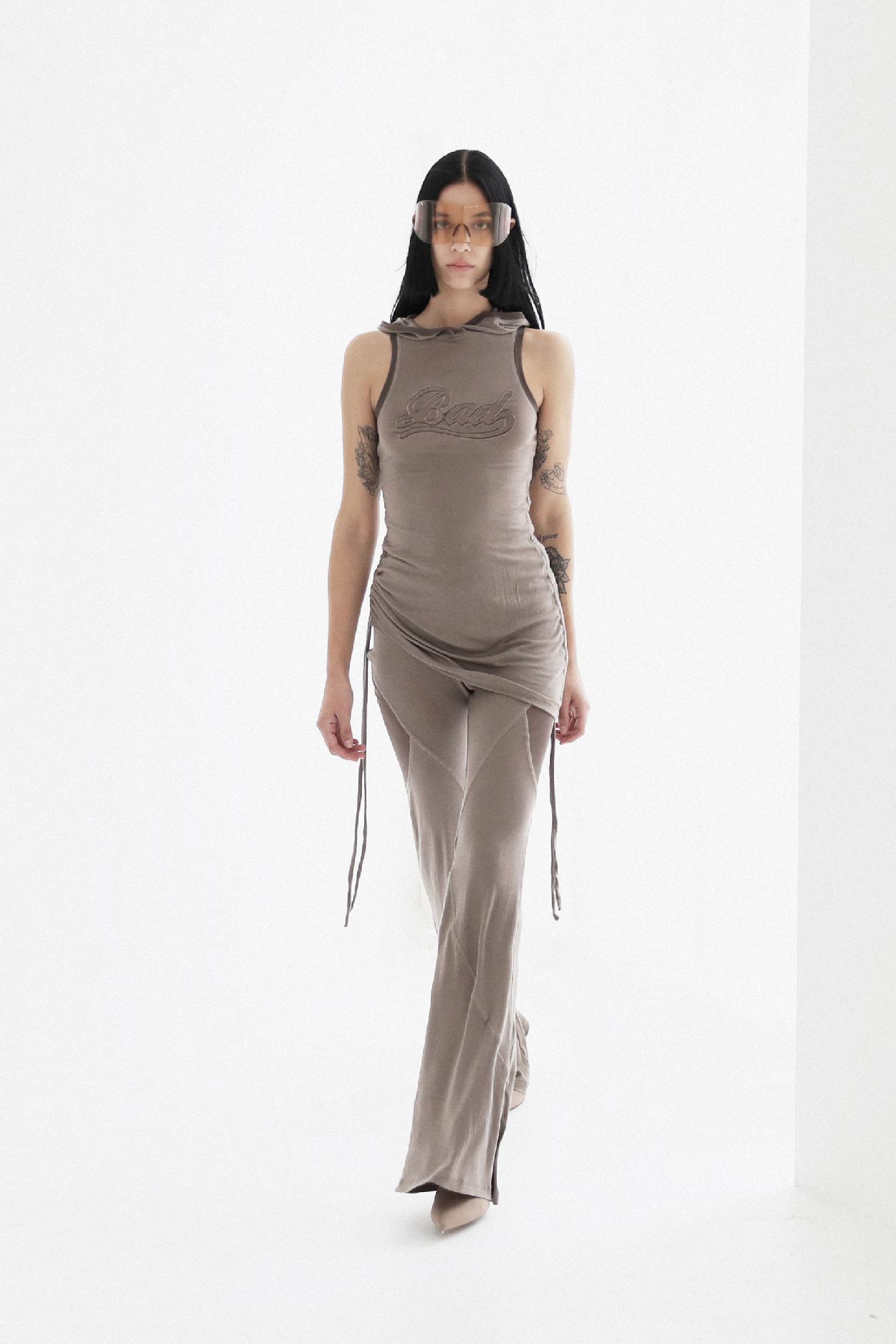 Badblood Second Skin Brush Cut Pants Tobacco