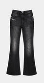 Badblood 0111 Low Rise Bootcut Jean Hard Washed Black