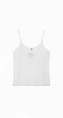 Badblood Selena Lace String Tank White