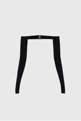 Badblood Tiny Logo Off Shoulder Shrug Black