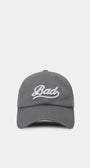 Badblood Twill Cotton Ball Cap Gray