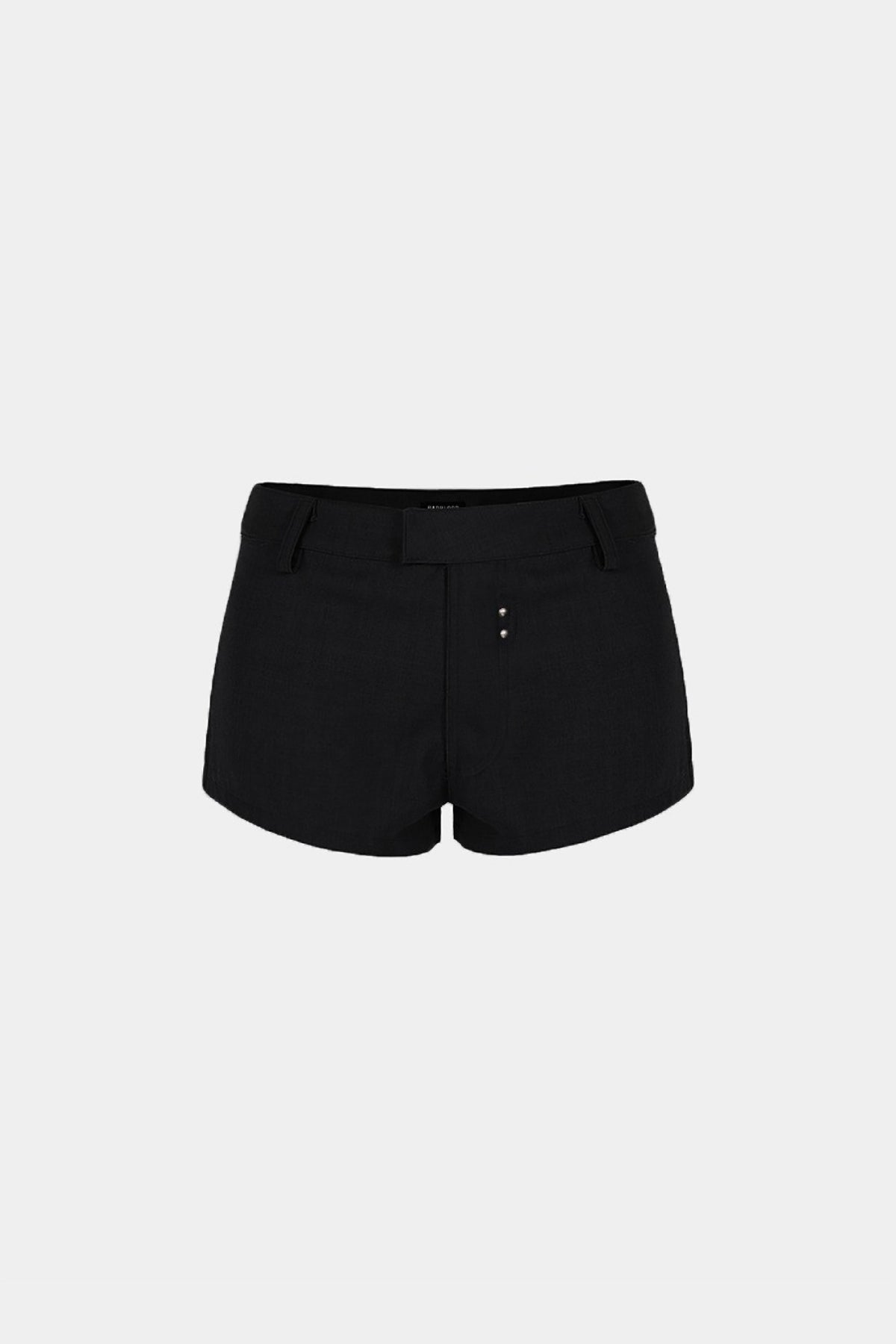 Badblood Proto Gabardine Micro Shorts Black