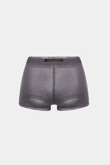 Badblood Second Skin Boy Shorts Charcoal