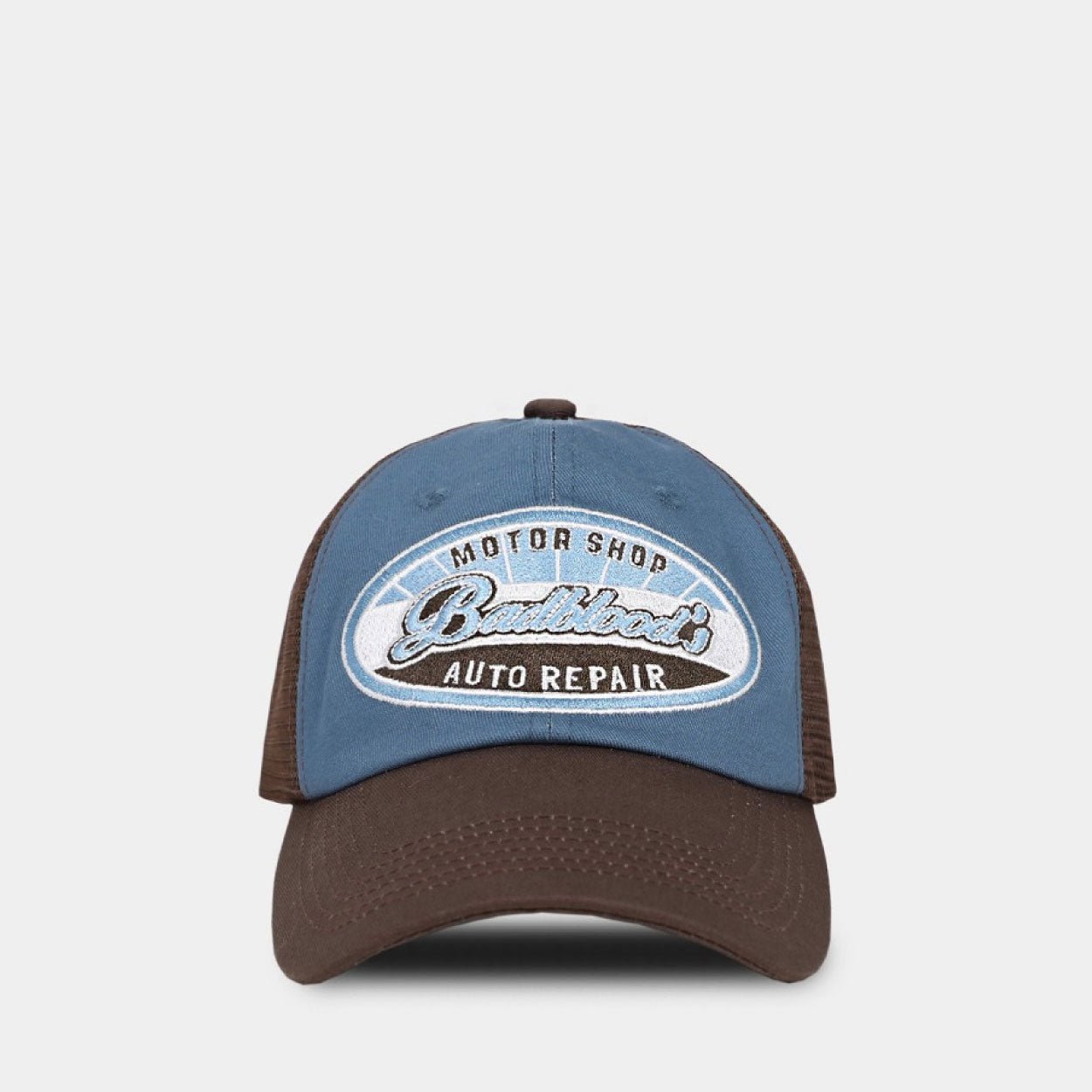 Badblood Auto Repair Ball Cap Dusty Blue