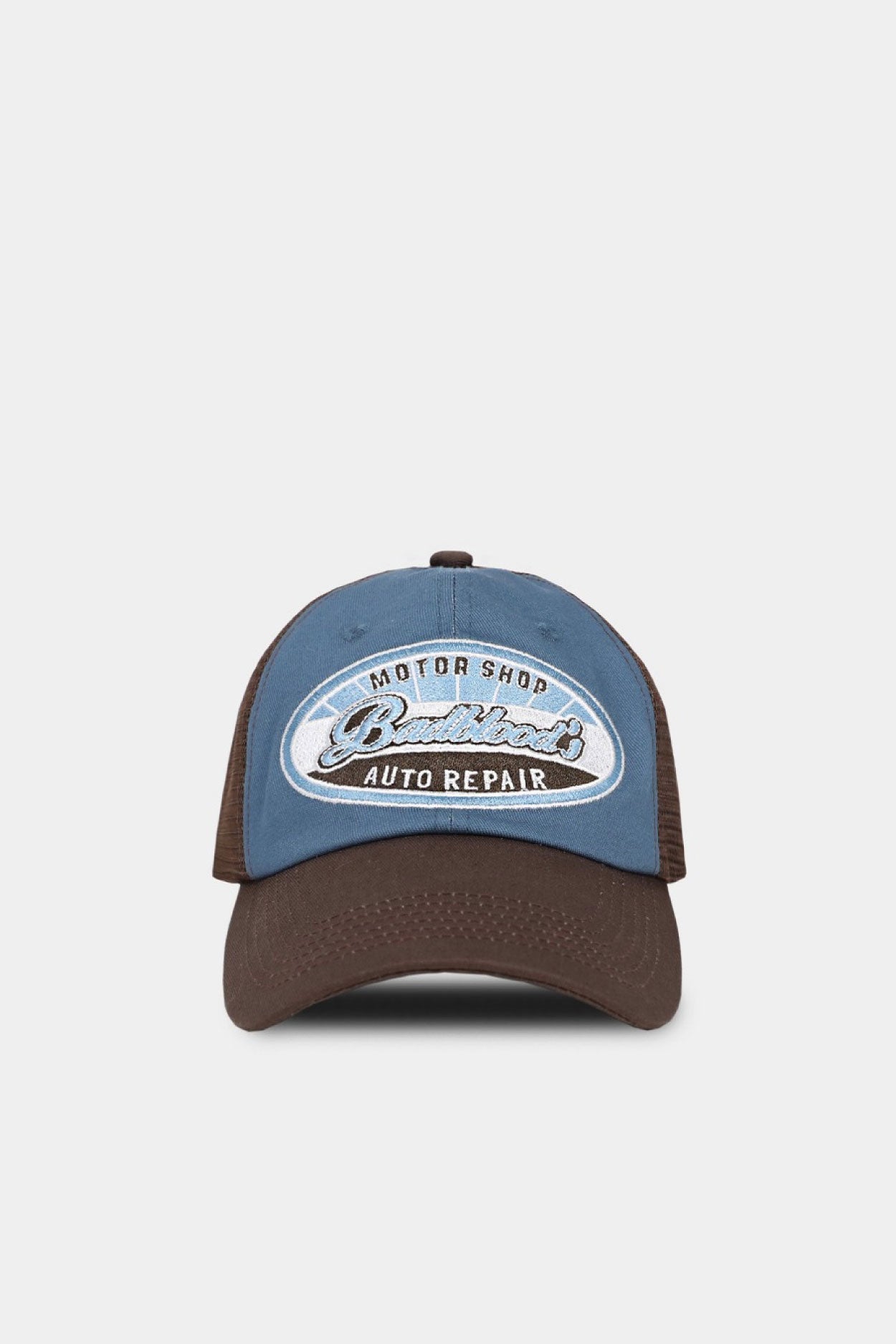 Badblood Auto Repair Ball Cap Dusty Blue