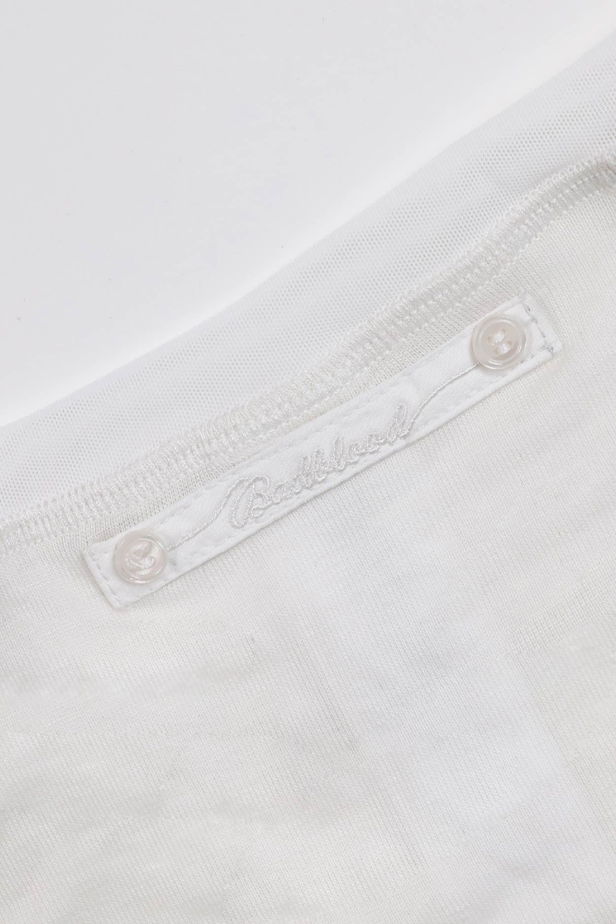 Badblood Second Skin Contrast T-Shirt Cream