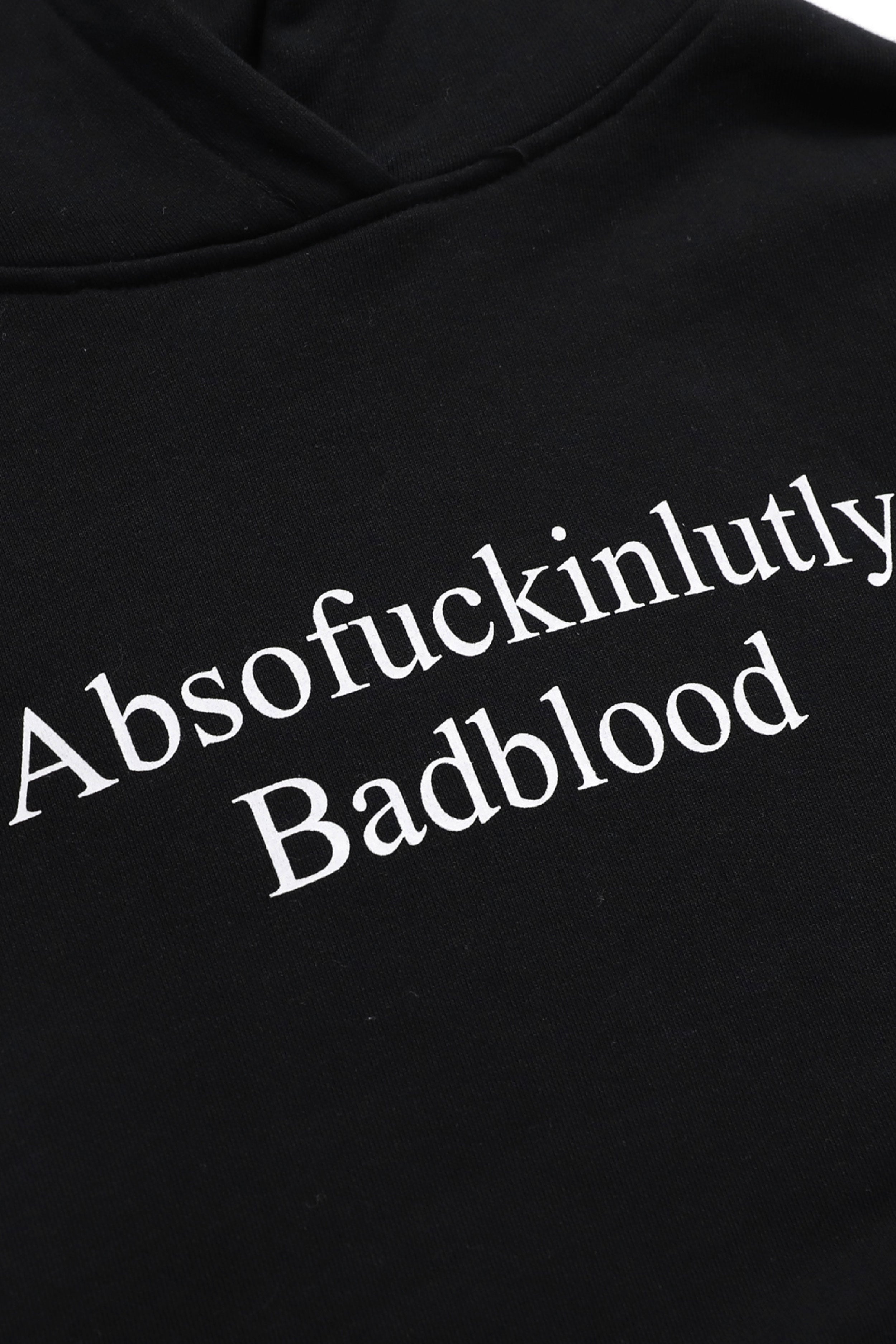 Badblood Absolute 連帽連身衣 黑色
