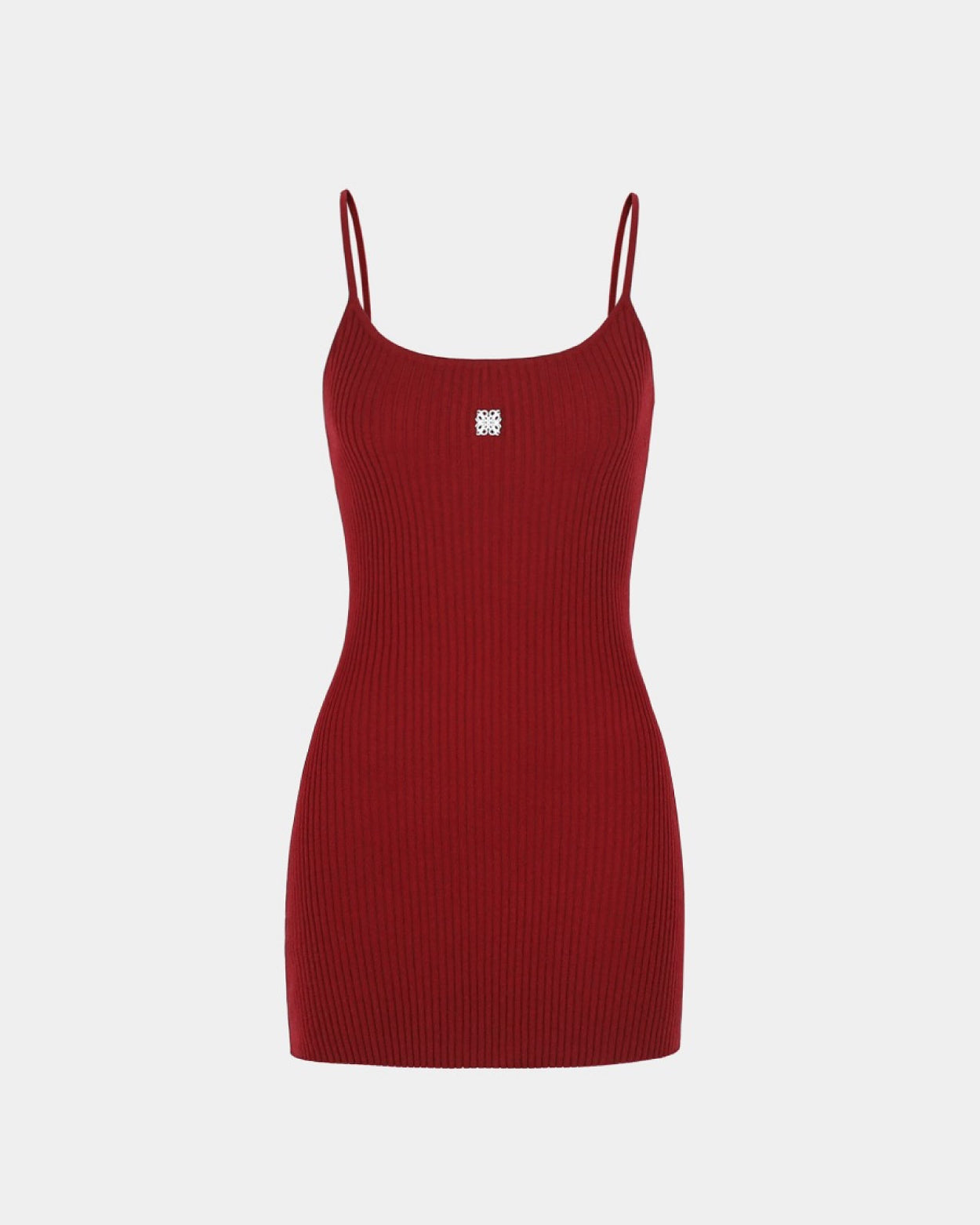 Badblood Fleur Tank Mini Dress Red