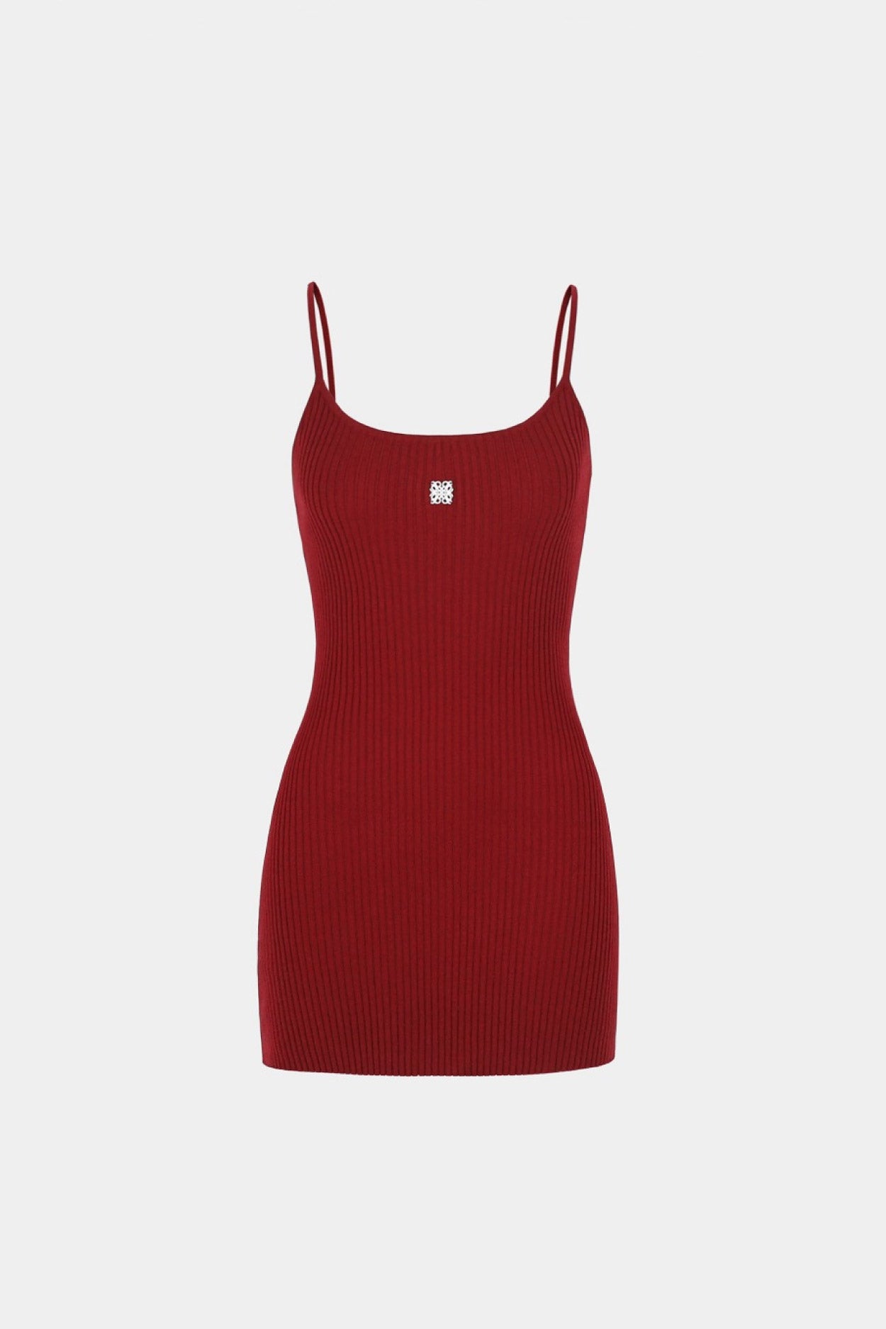 Badblood Fleur Tank Mini Dress Red