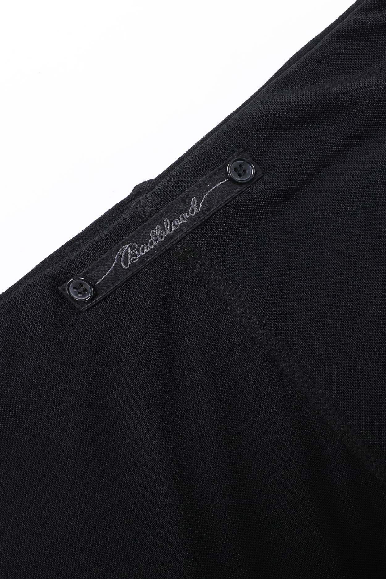 Badblood Second Skin Asymmetric Skirt Black