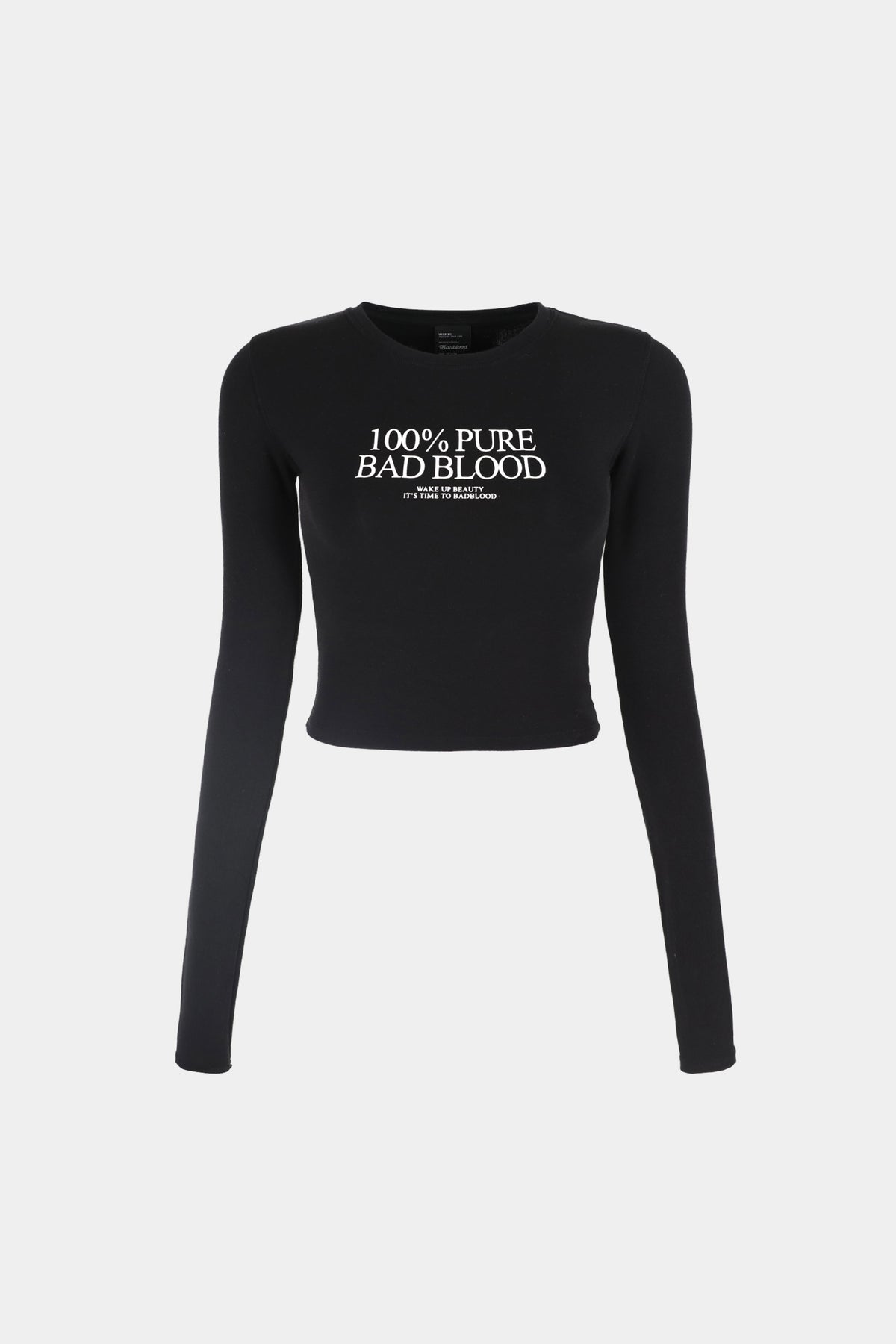 Badblood Pure Long Sleeve Slim Fit Black