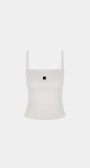 Badblood Fleur Tank 2 Cream