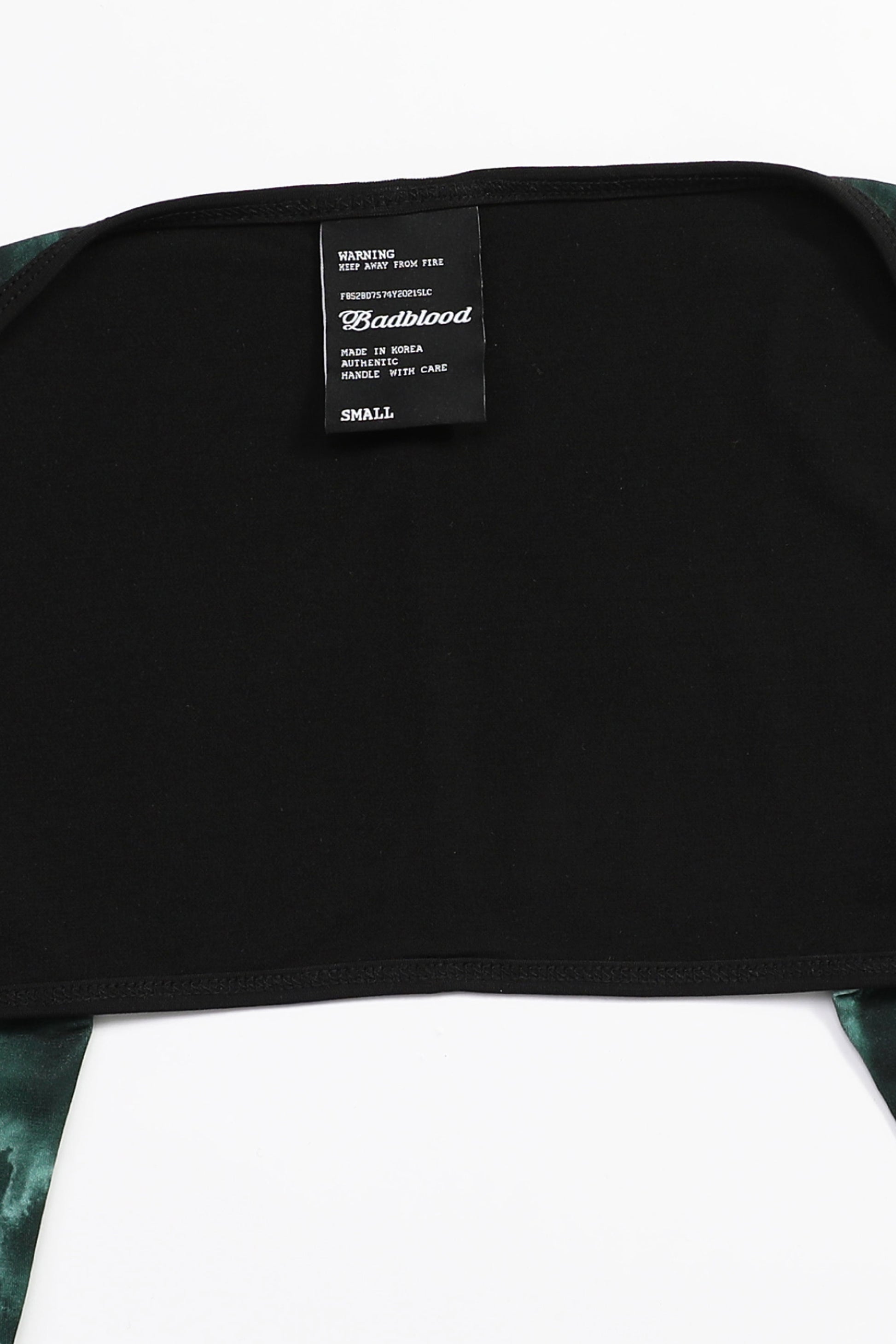 Badblood Jersey Shrug Marble Green