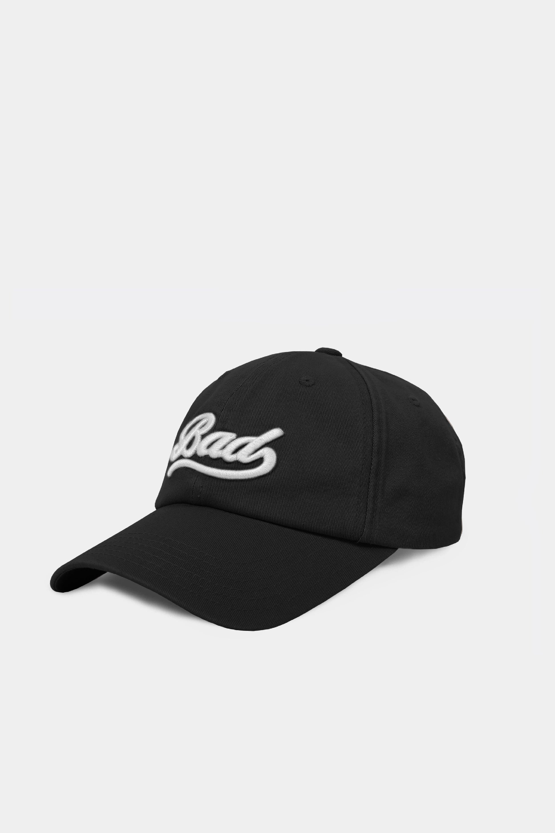 Badblood Twill Cotton Ball Cap Black
