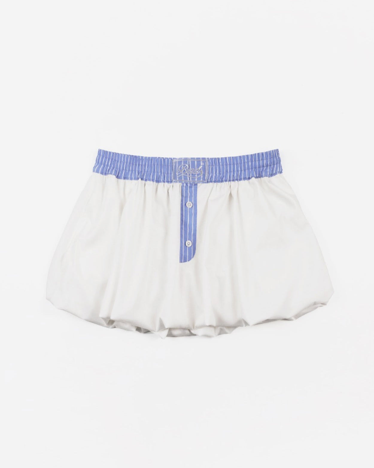 Badblood Balloon Mini Skirt Blue/Stripes
