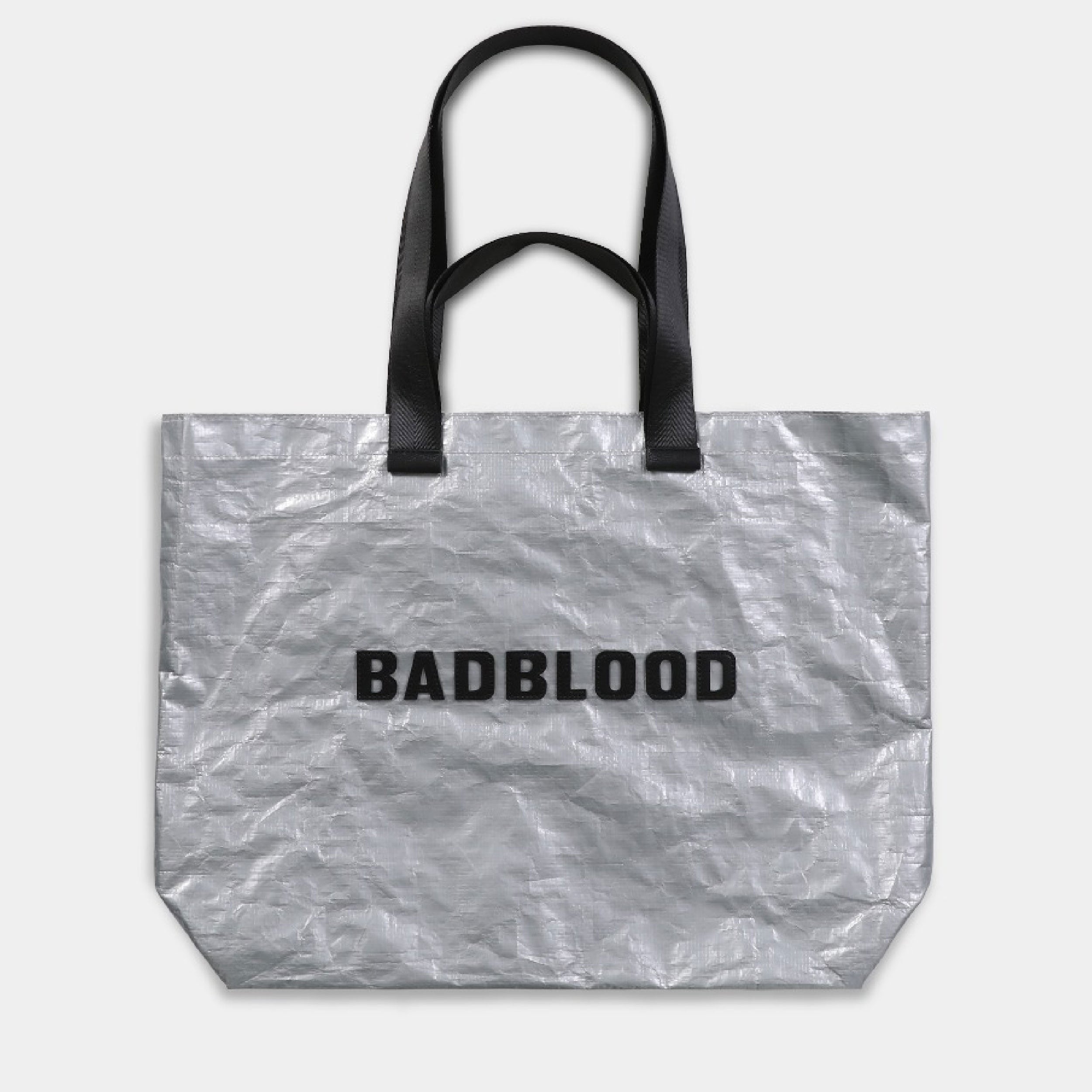 Badblood Shopper Large Bag Silver