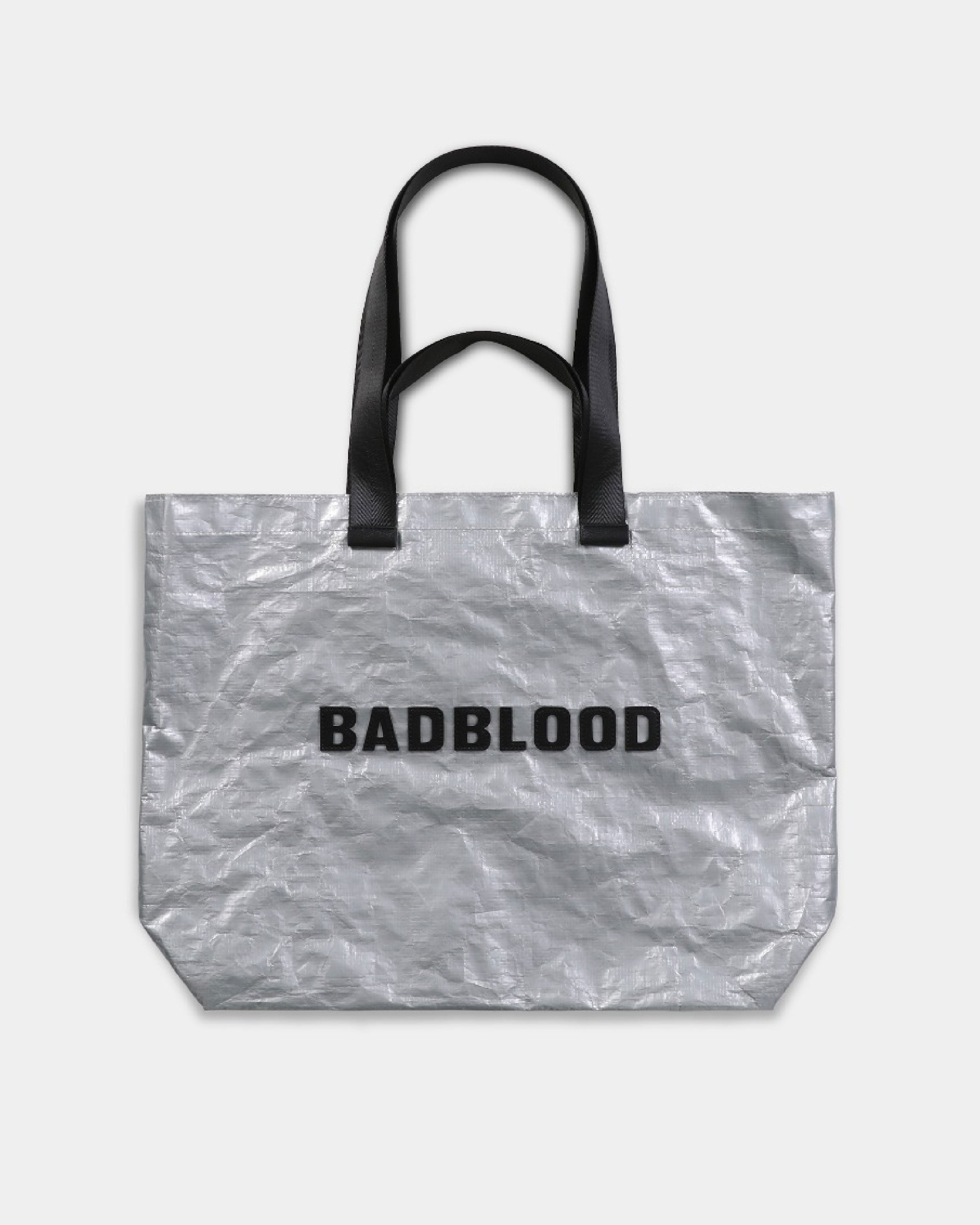 Badblood Shopper Large Bag Silver