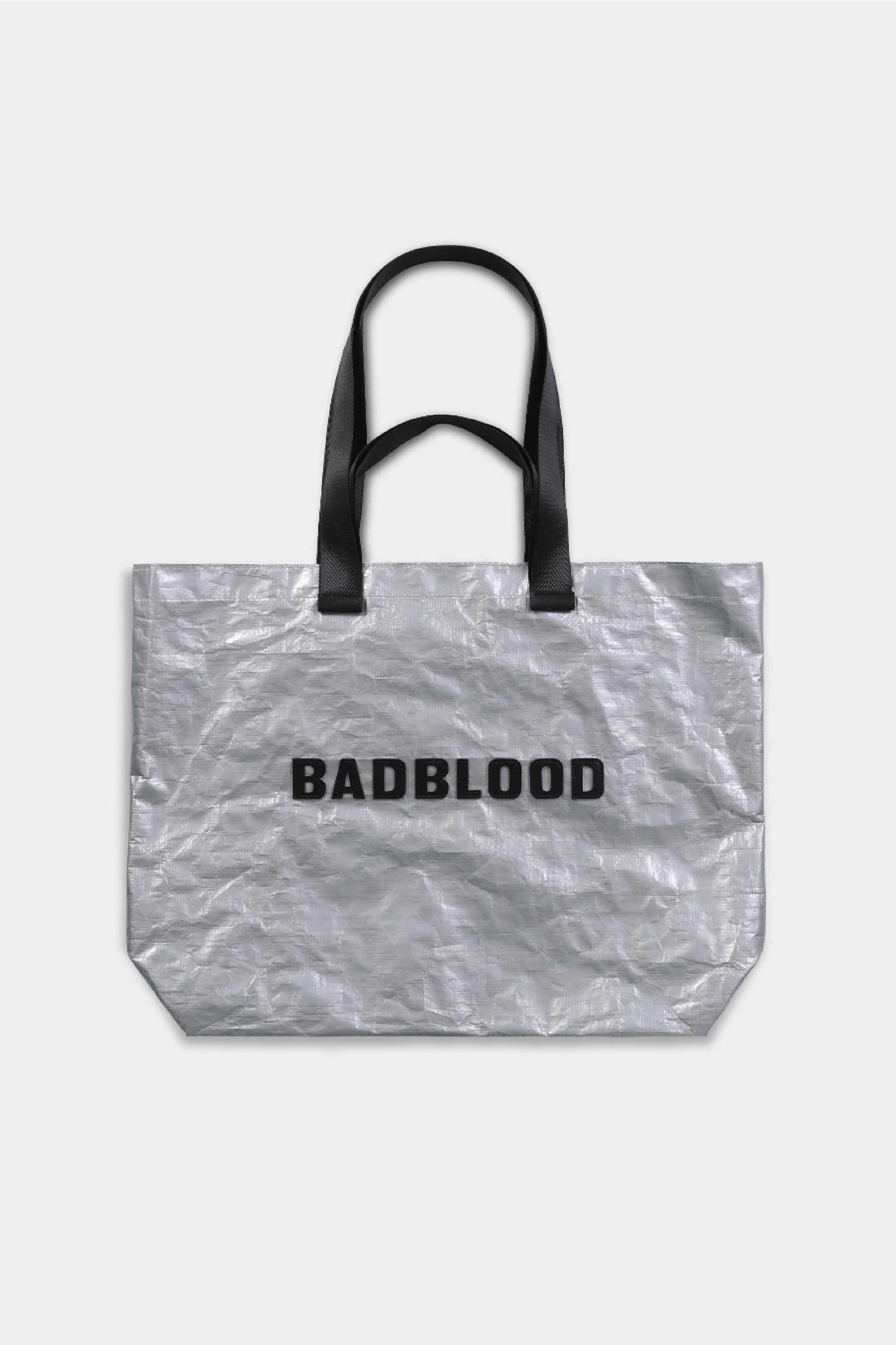 Badblood Shopper Large Bag Silver