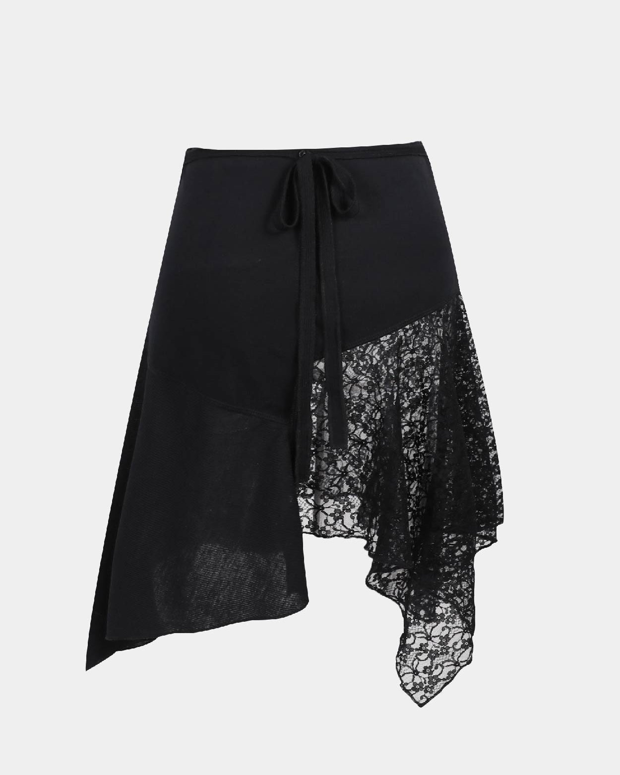 Badblood Second Skin Asymmetric Skirt Black