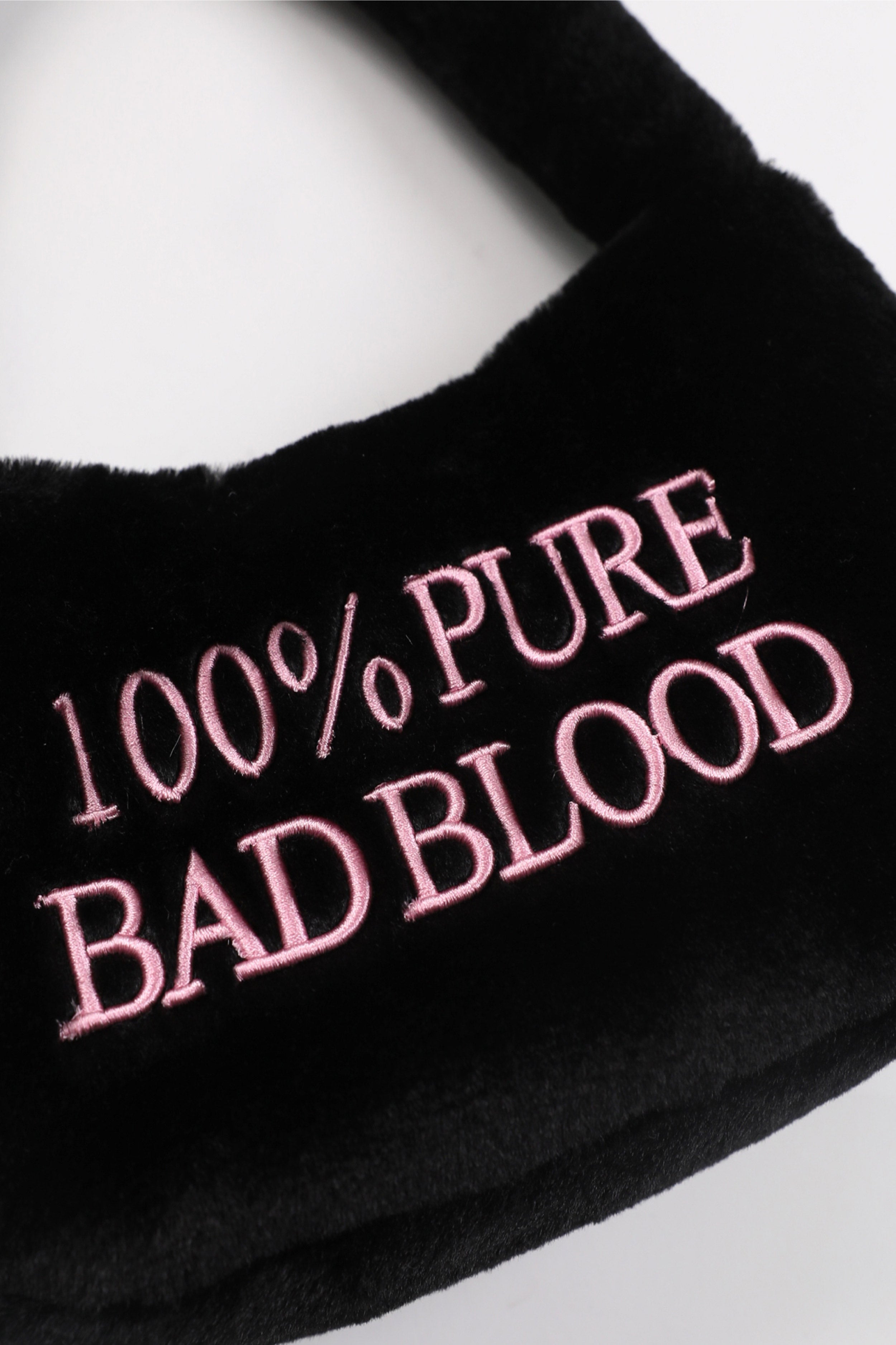 Badblood Pure Eco Fur Bag Black