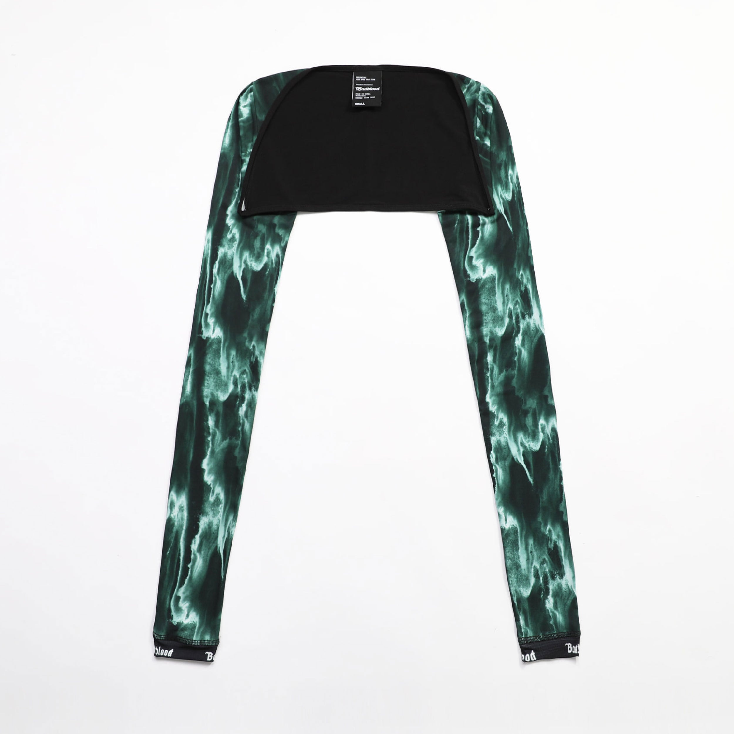 Badblood Jersey Shrug Marble Green