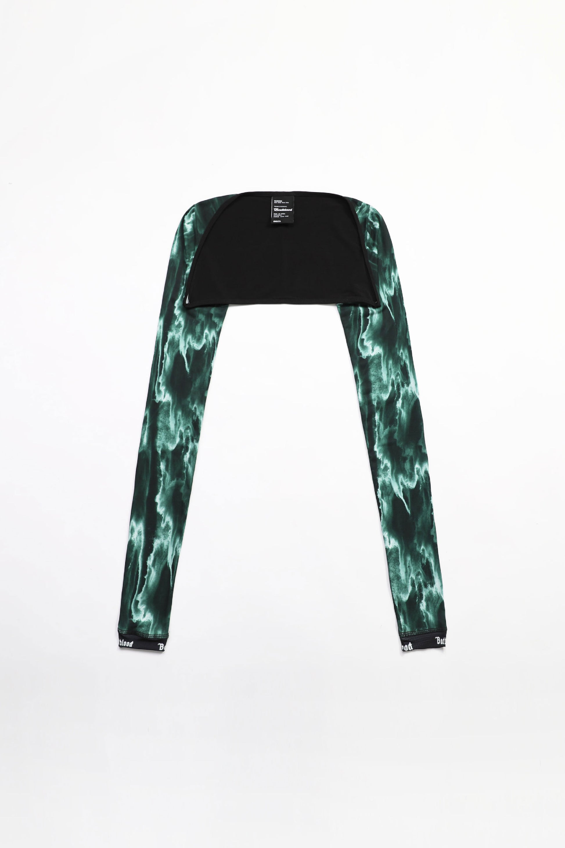 Badblood Jersey Shrug Marble Green