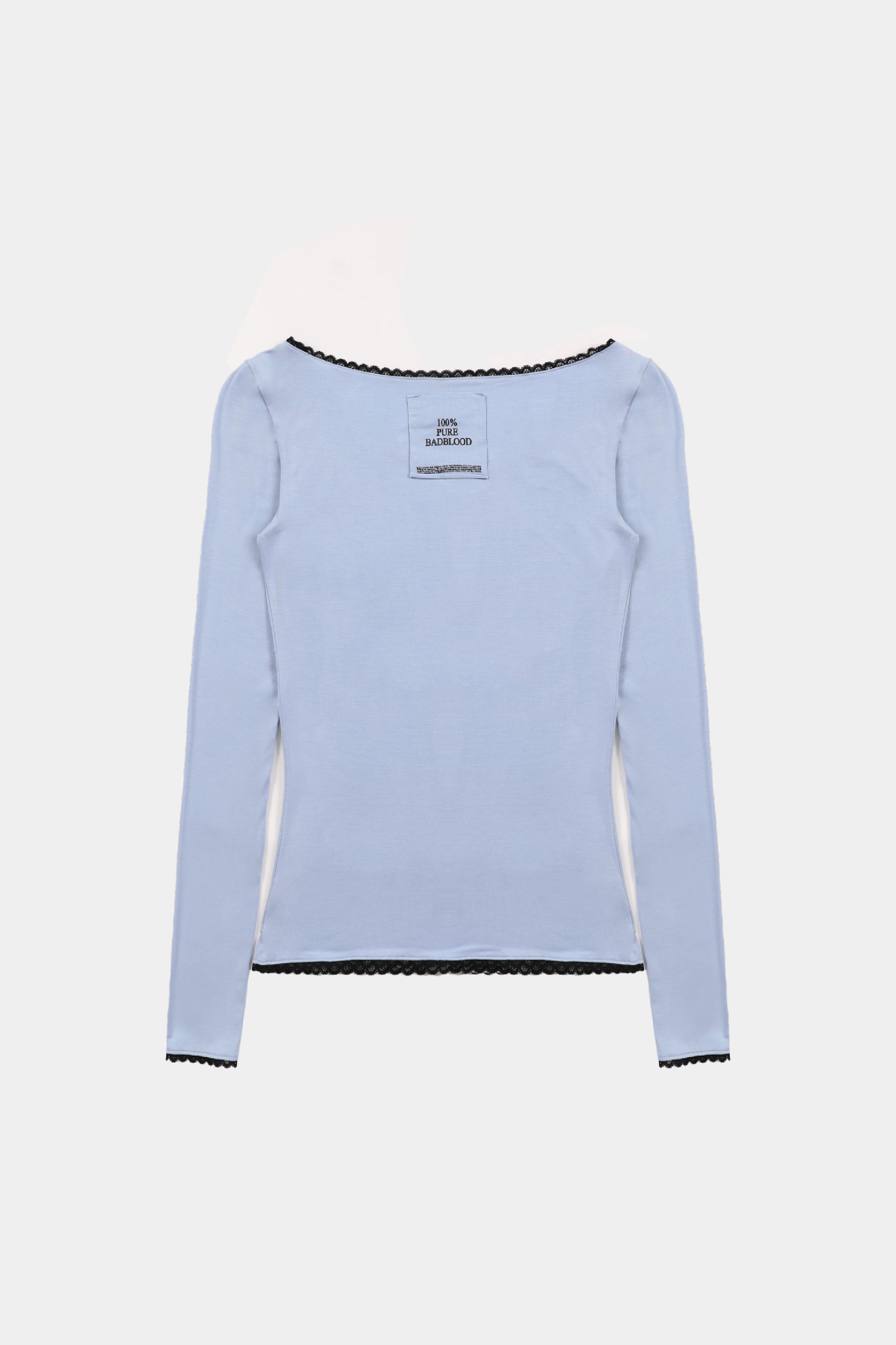 Badblood One Thing Long Sleeve Loose Fit Light Blue