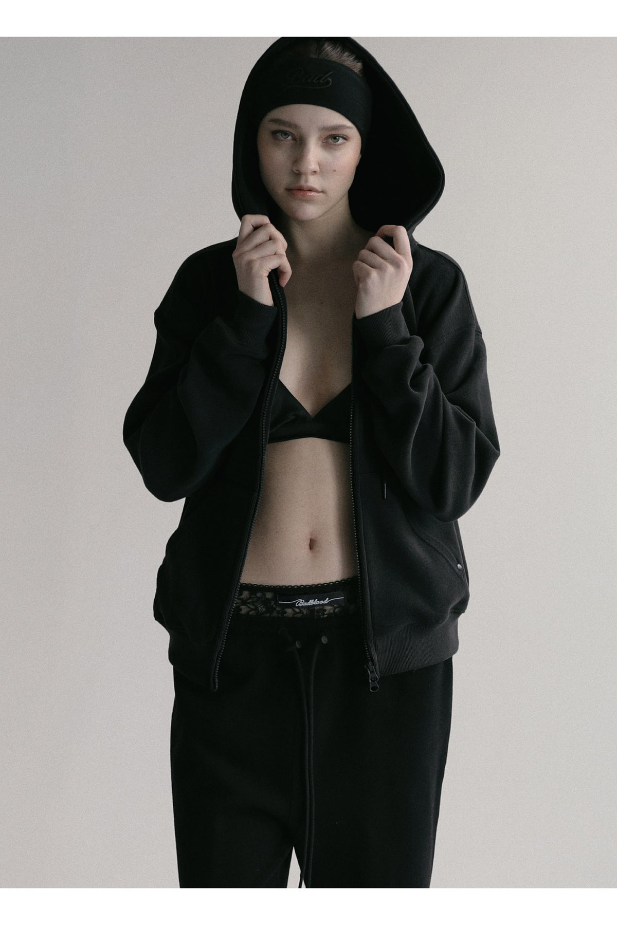 Badblood Beyond Soft Zip-Up Hoodie Black