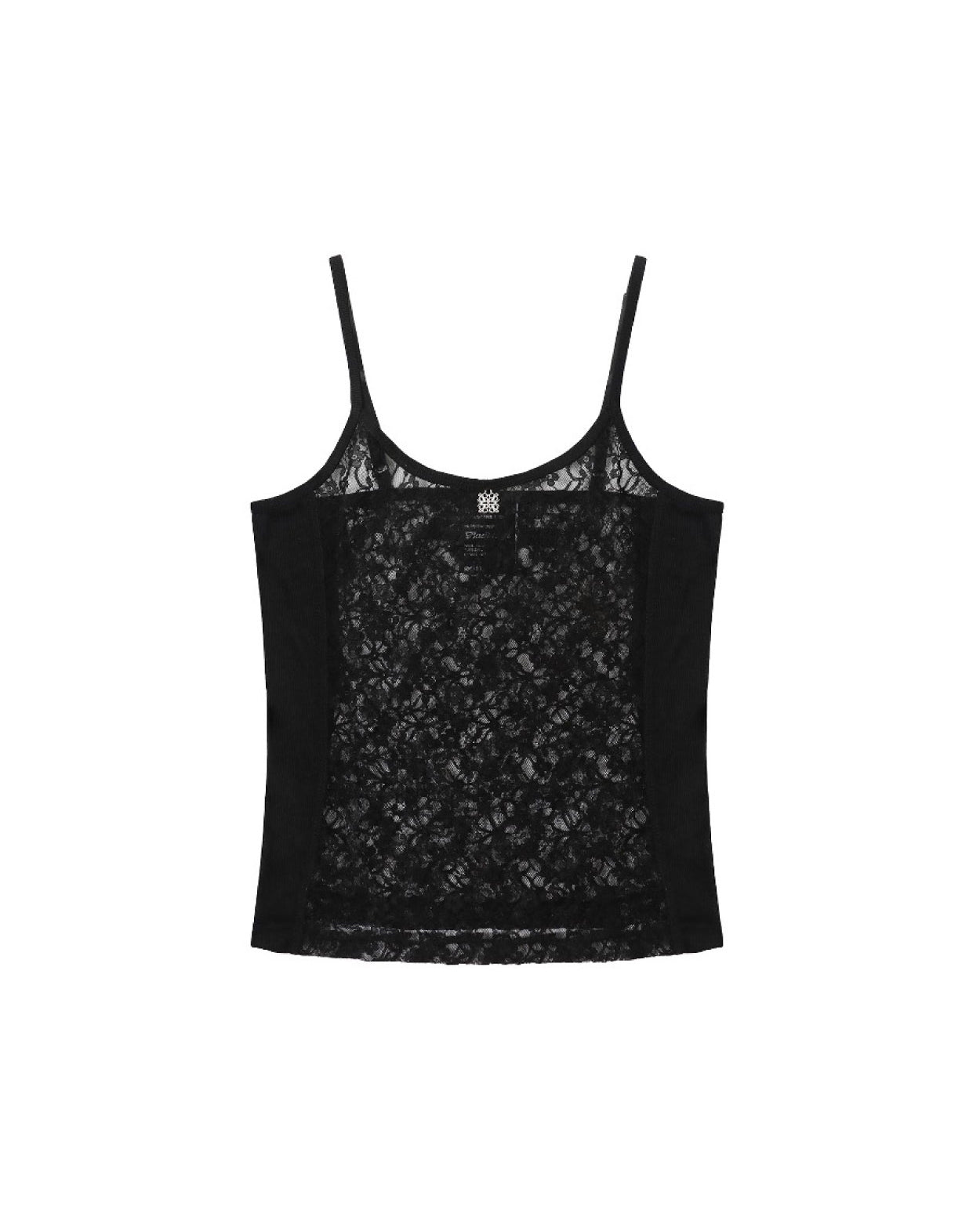 Badblood Selena Lace String Tank Black
