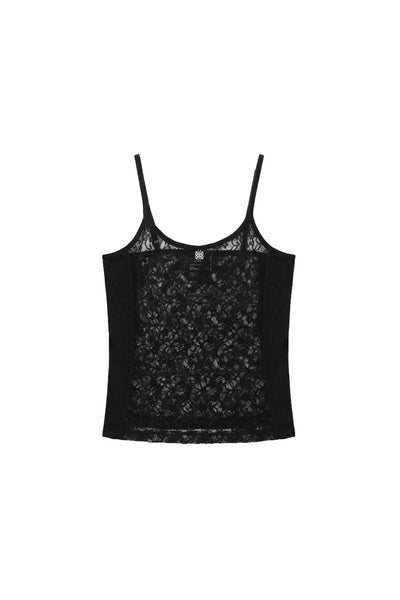 ◆BADBLOOD◆ Selena lace string tank black w-tnk24-028 MUSINSA | BADBLOOD Selena Lace String Tank - Black