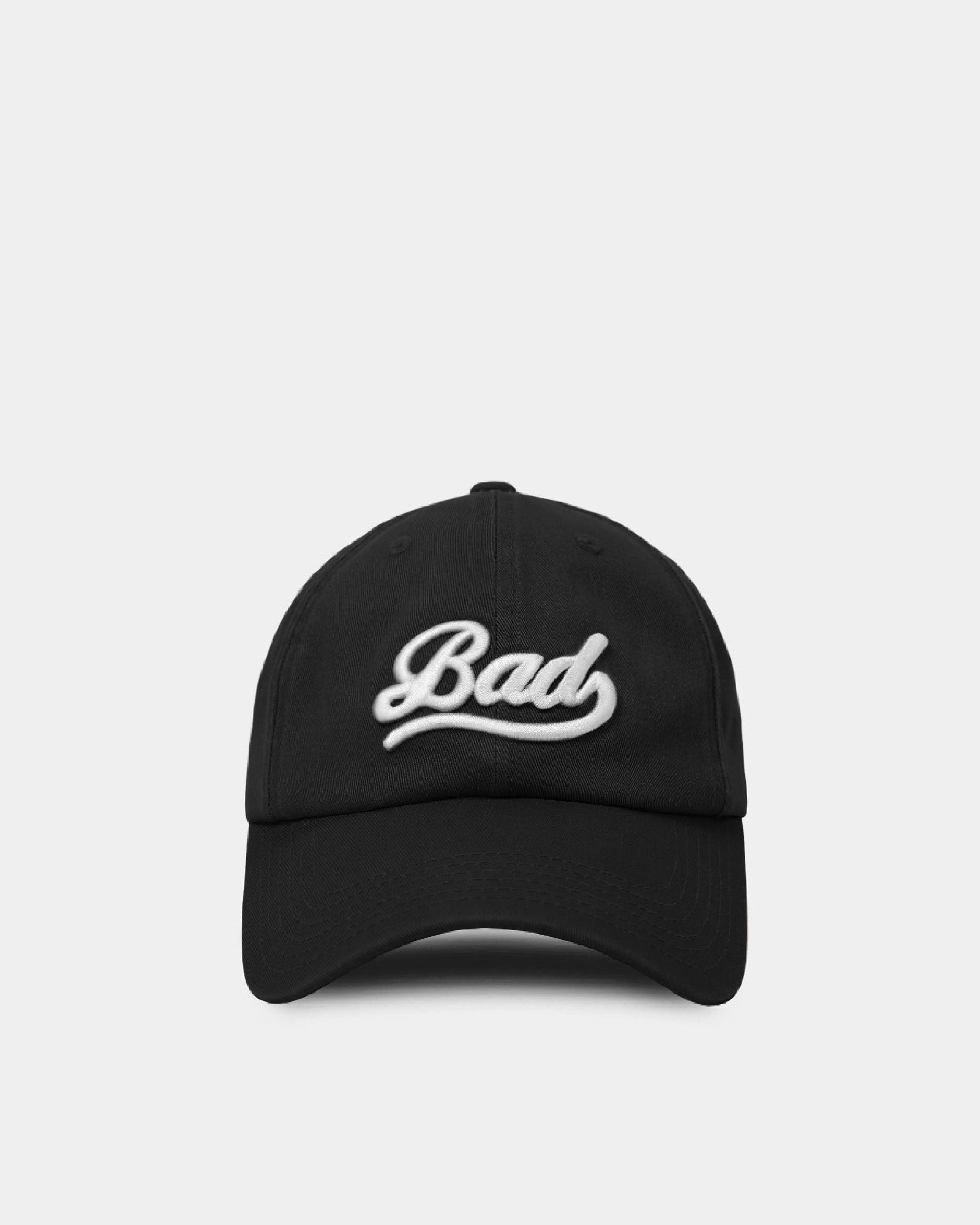 Badblood Twill Cotton Ball Cap Black