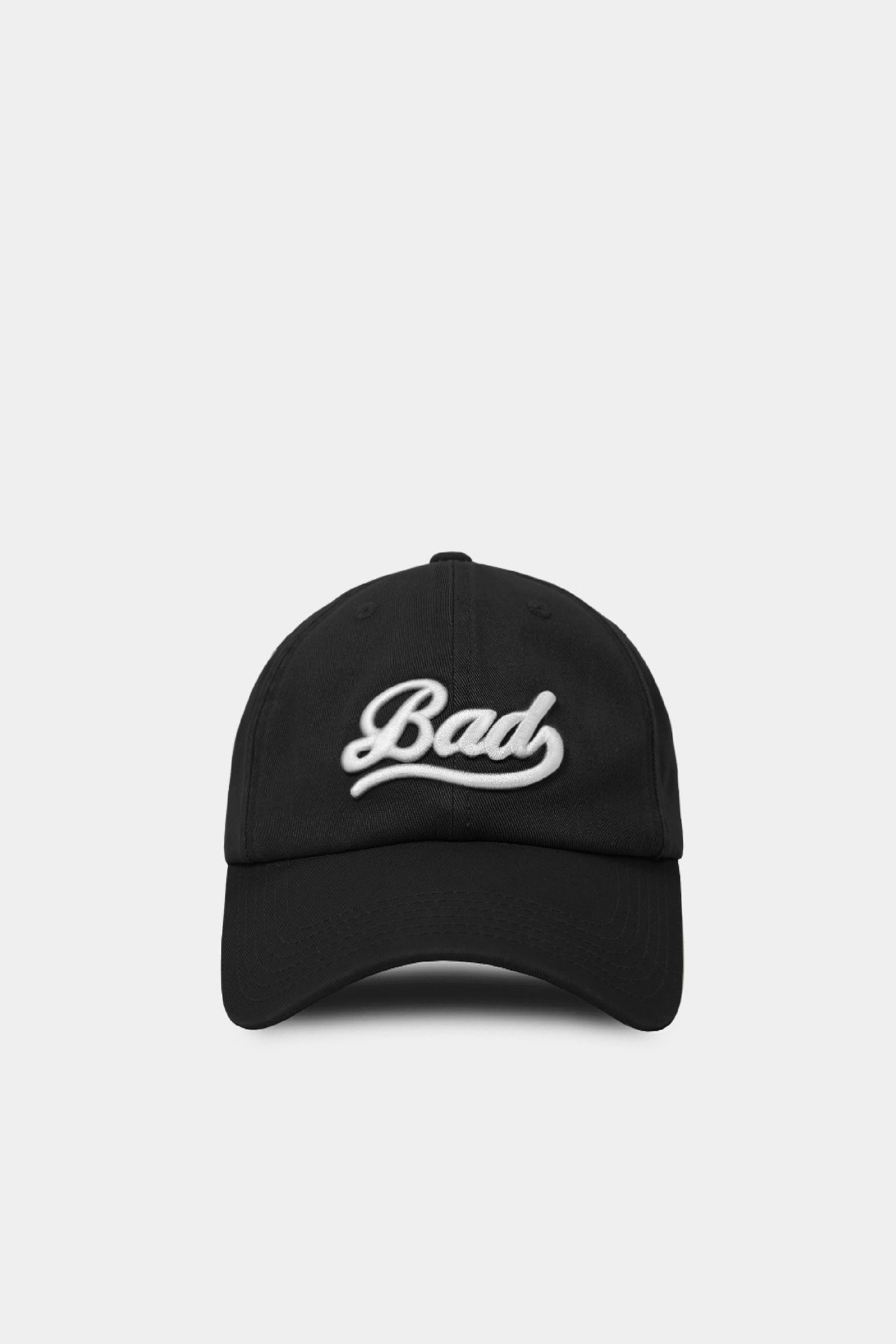 Badblood Twill Cotton Ball Cap Black