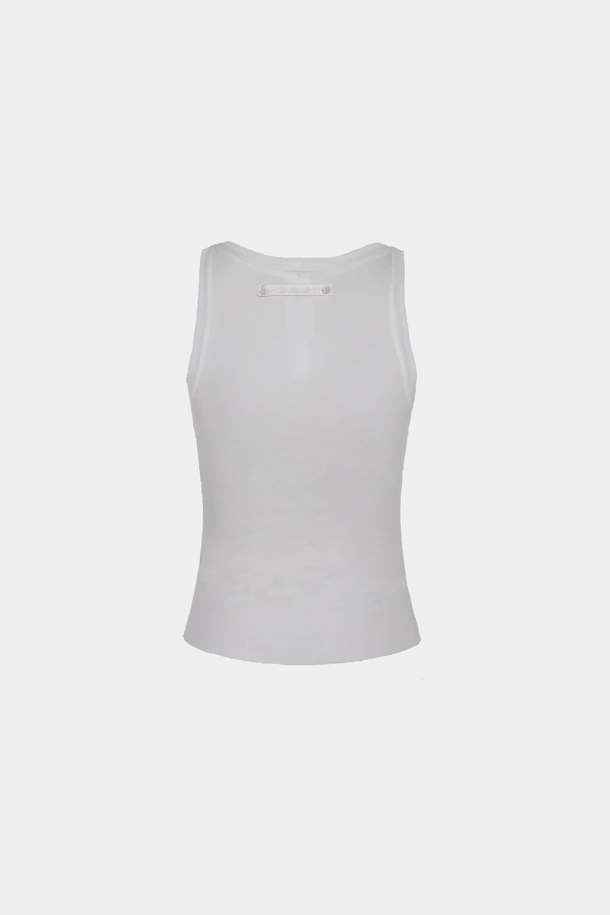 Badblood Second Skin Tank Top Cream