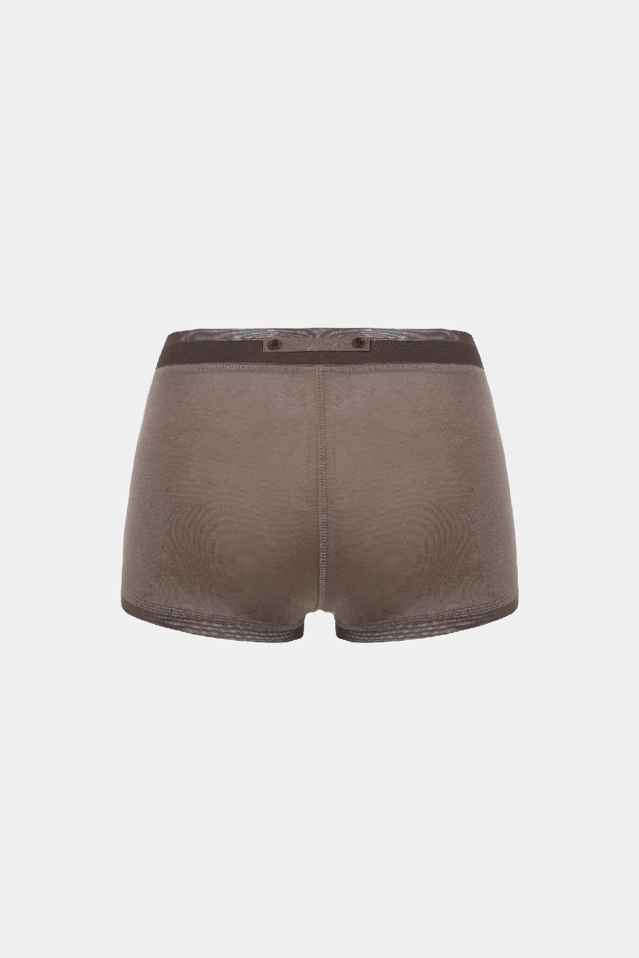 Badblood Second Skin Boy Shorts Tobacco