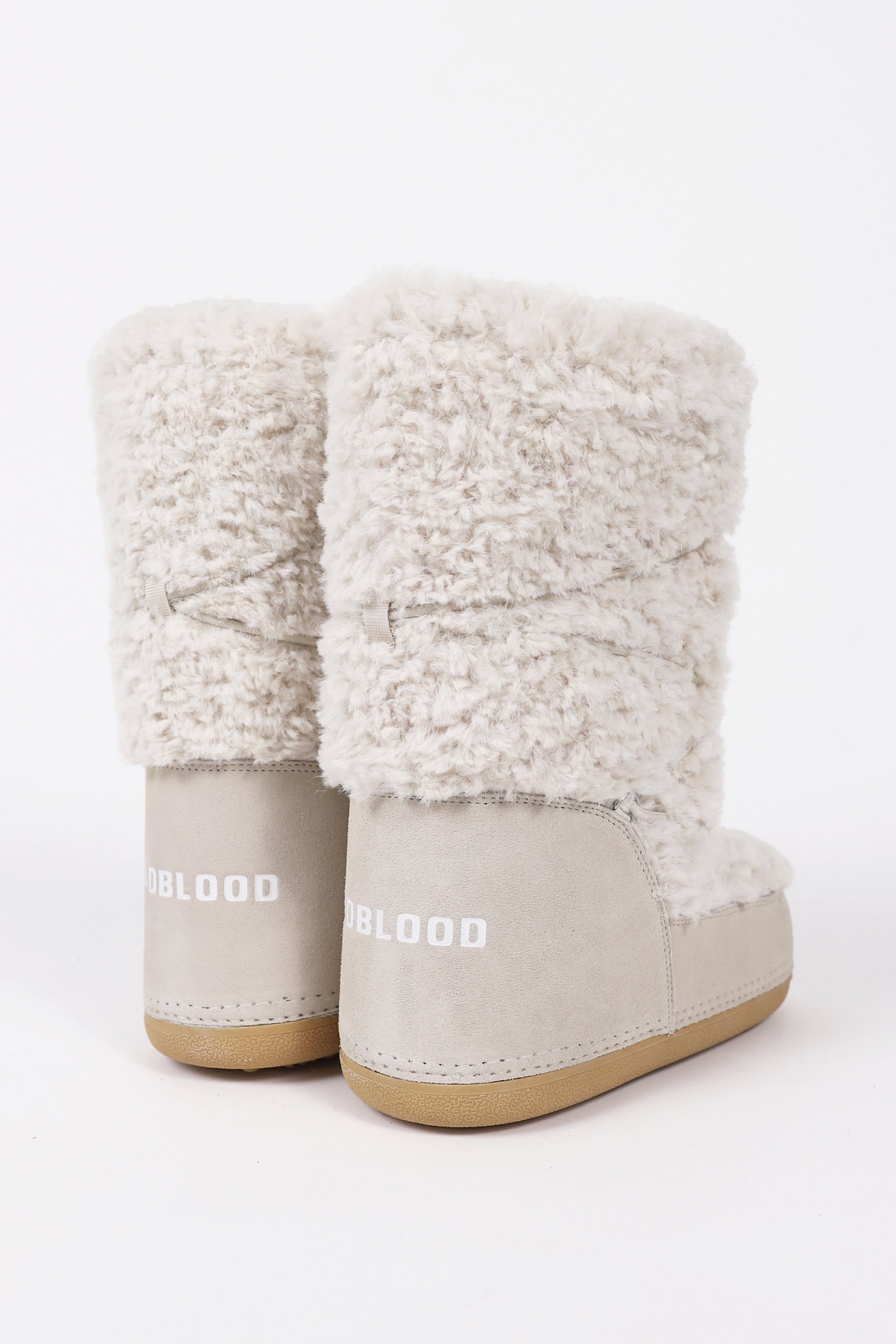 Badblood Shepherd Boots Tall Cream