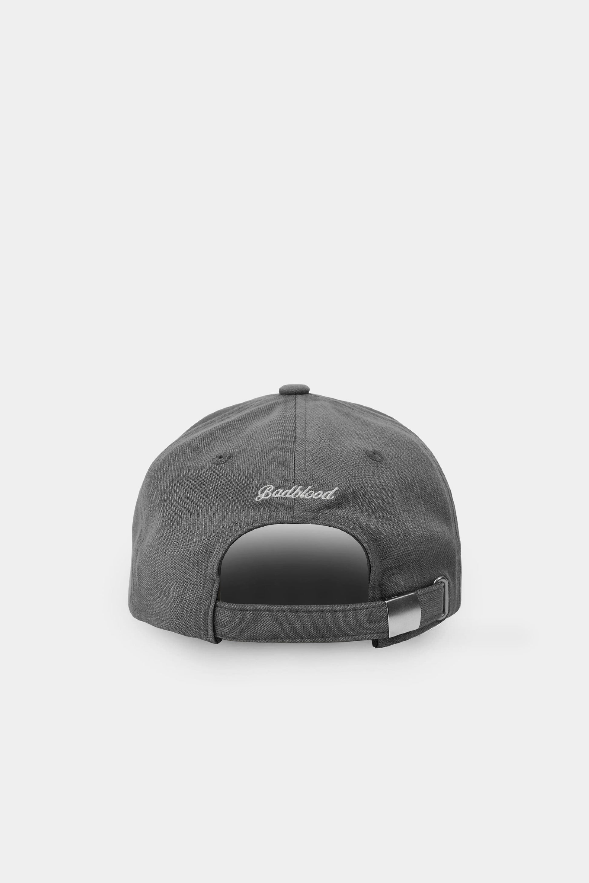 Badblood Gabardine Ball Cap Gray