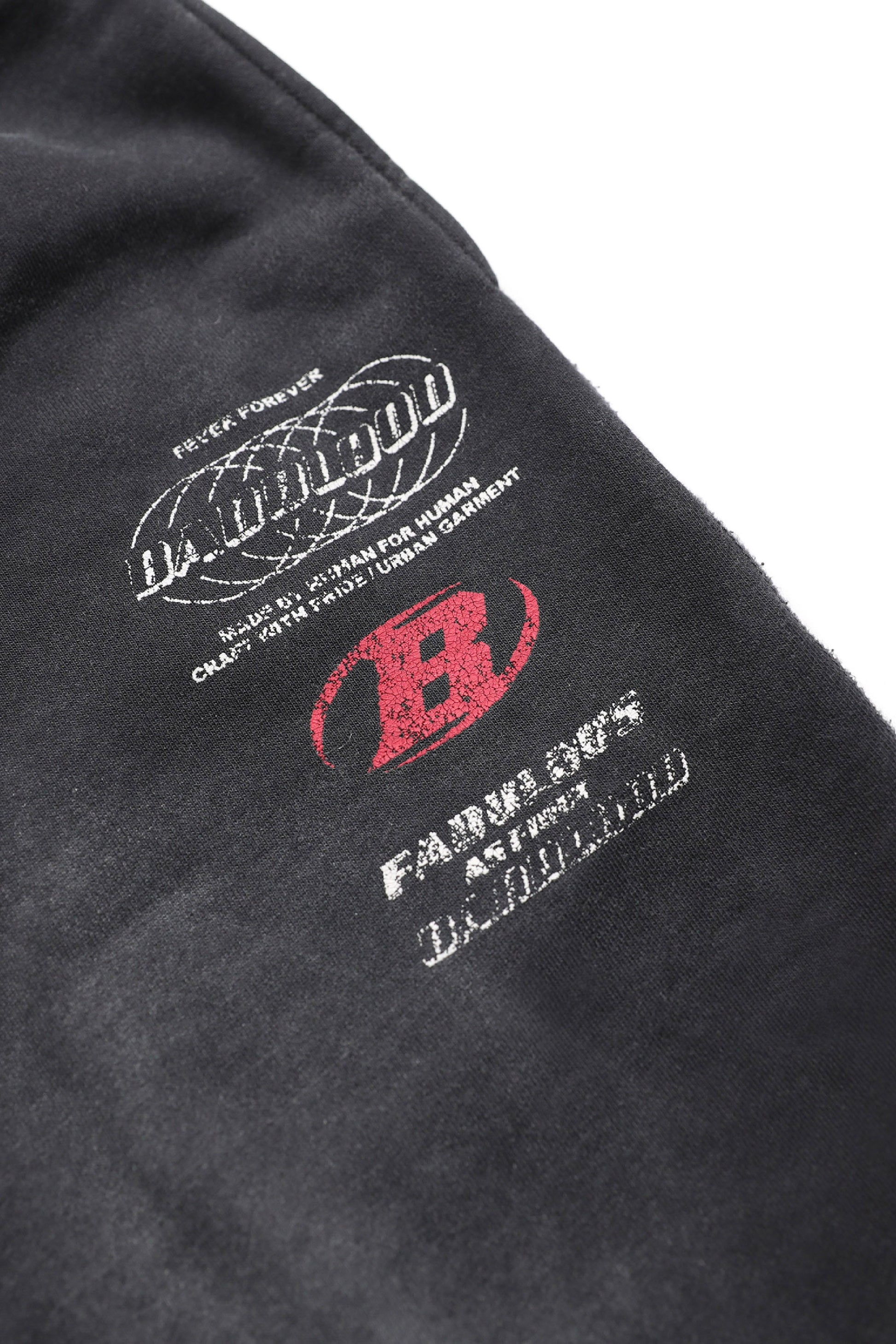 Badblood F1 Old Effect Jogger Black