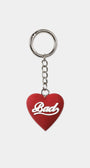 Badblood Bad Heart Keyring Red