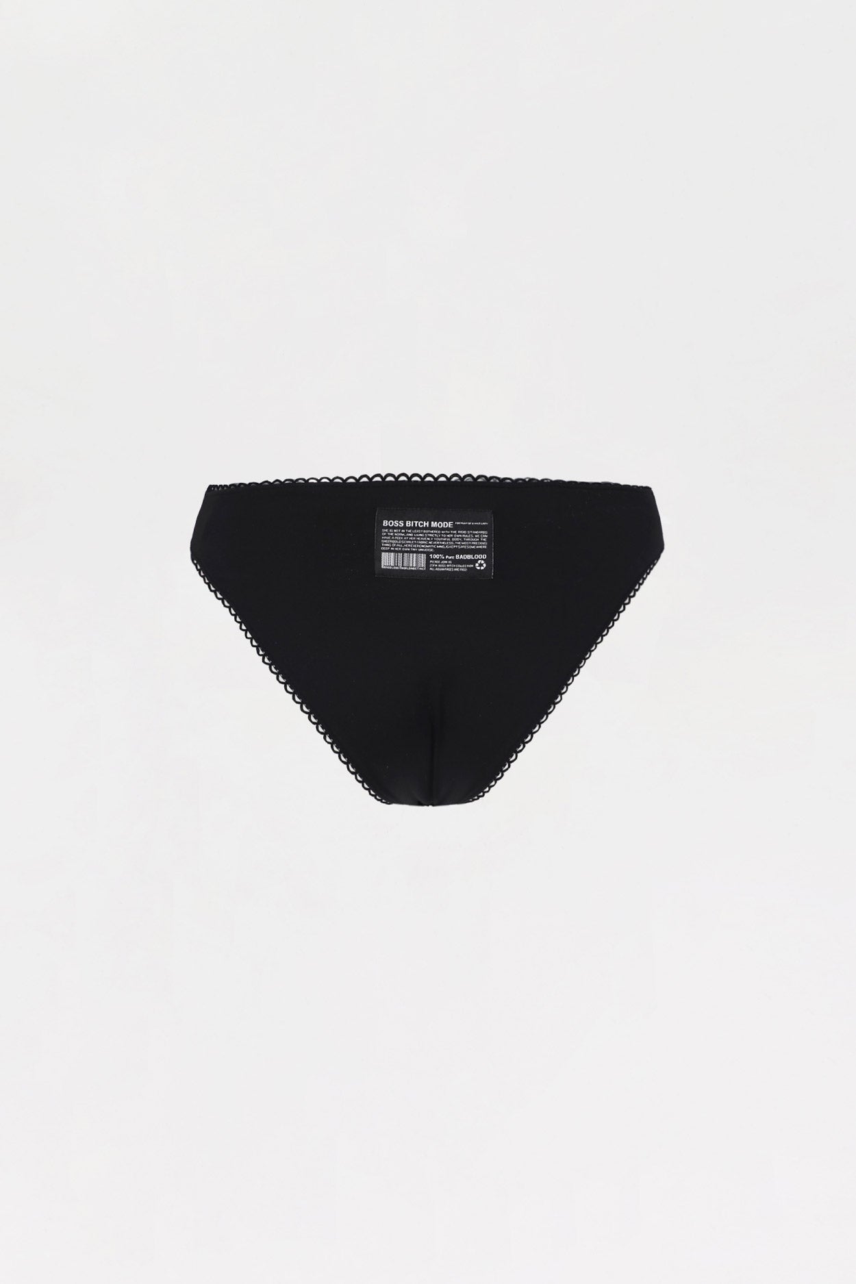 Badblood Boss Mode Bikini Bottom Black