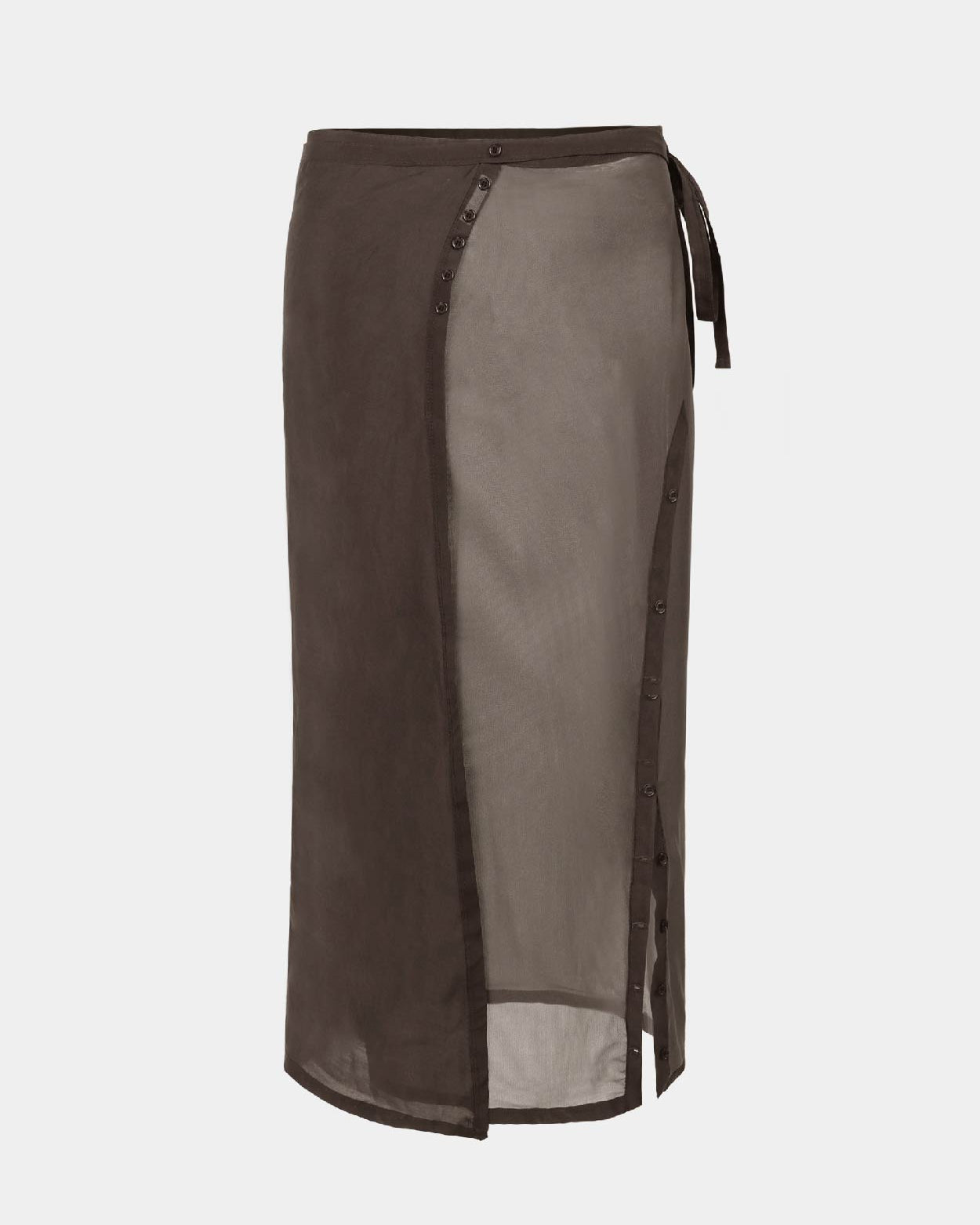 Badblood Breeze Midi Skirt Tobacco