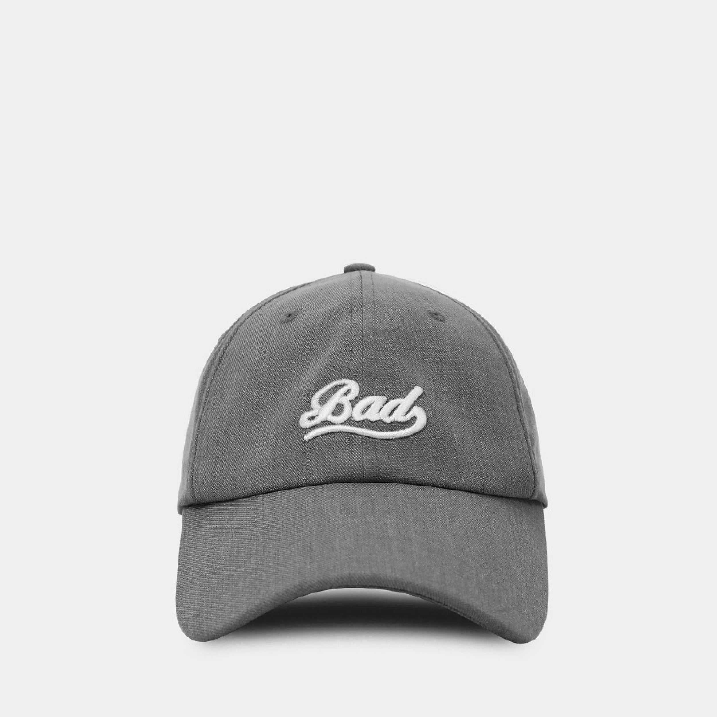 Badblood Gabardine Ball Cap Gray