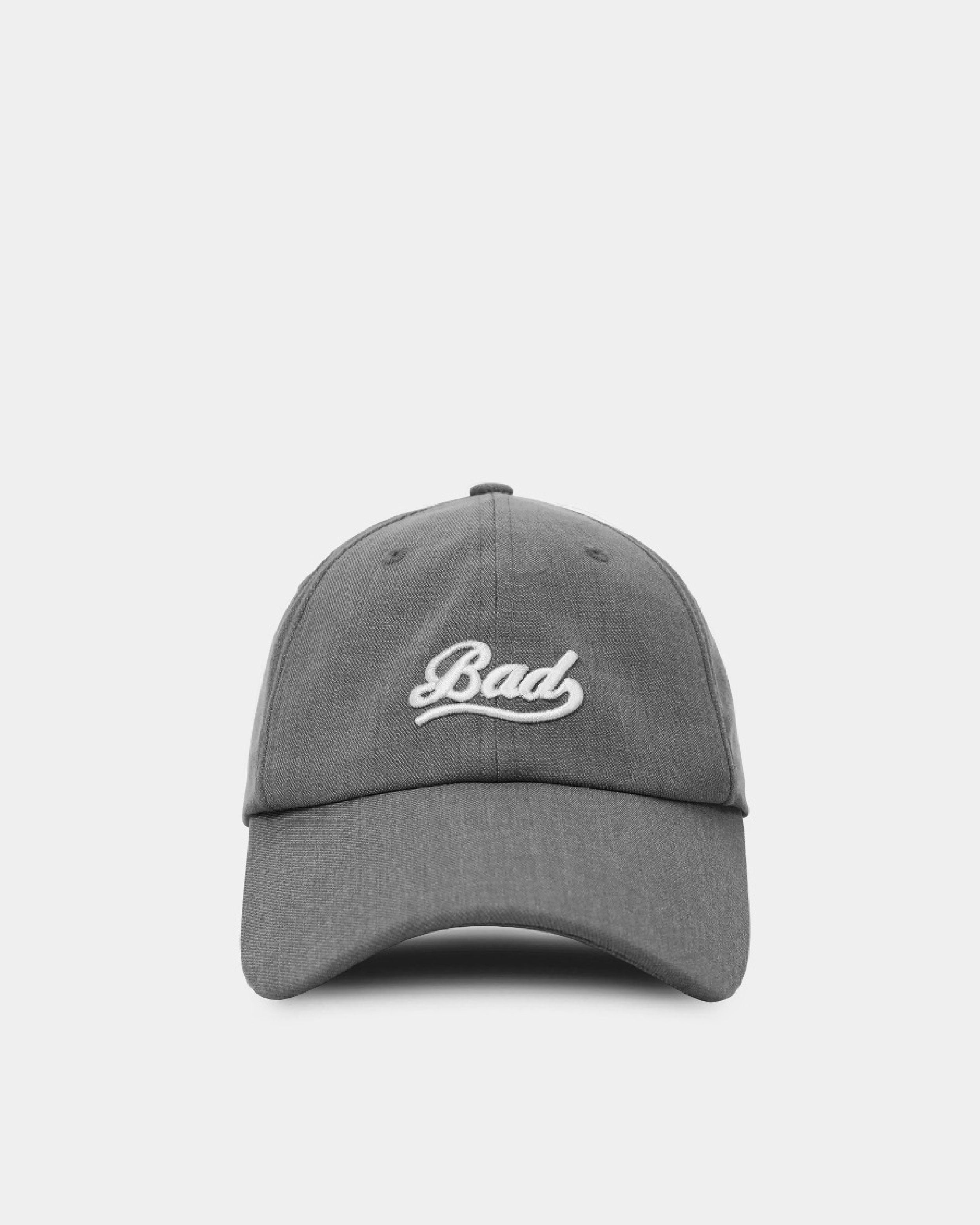 Badblood Gabardine Ball Cap Gray